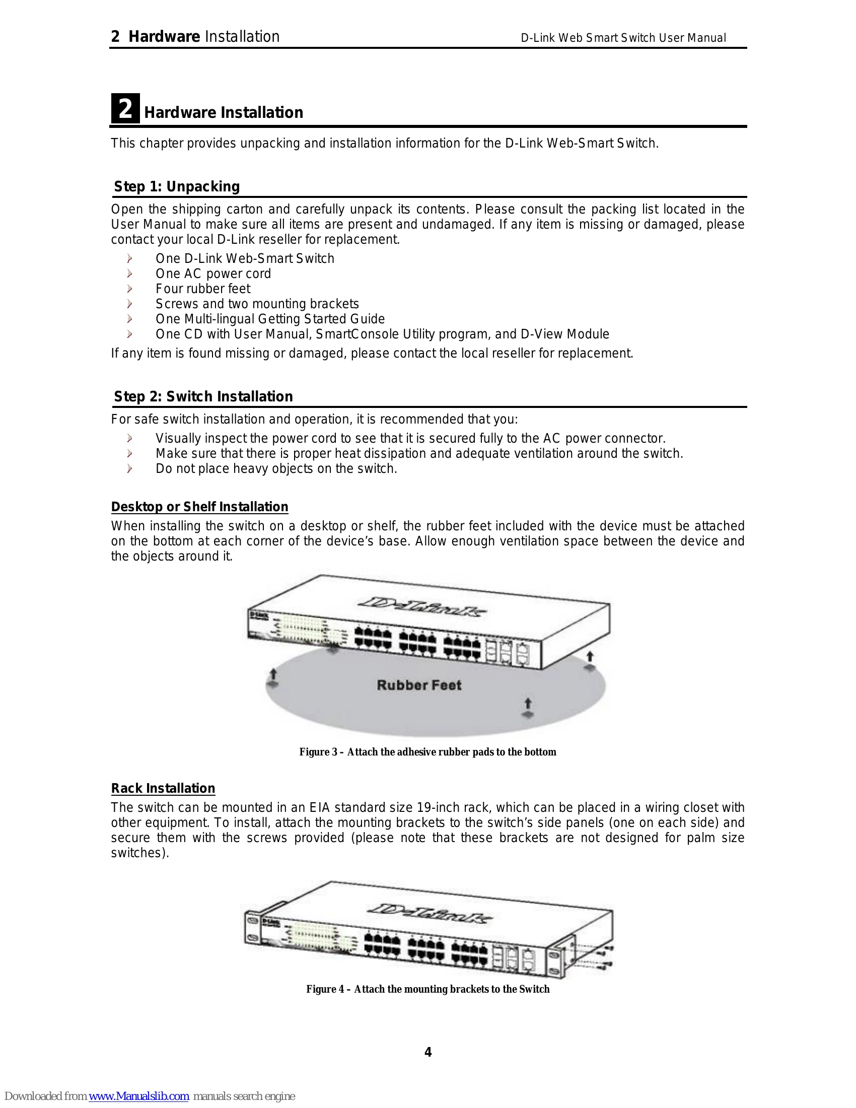 Manual for DGS-1210