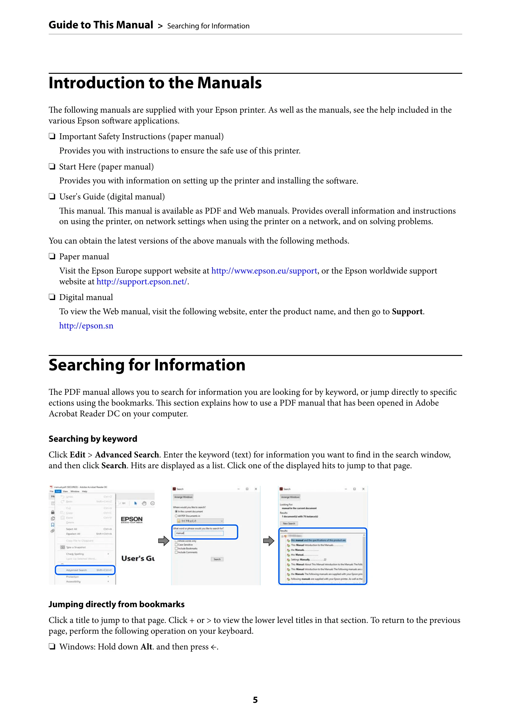 Manual for ET-1810 Series L1250 Series