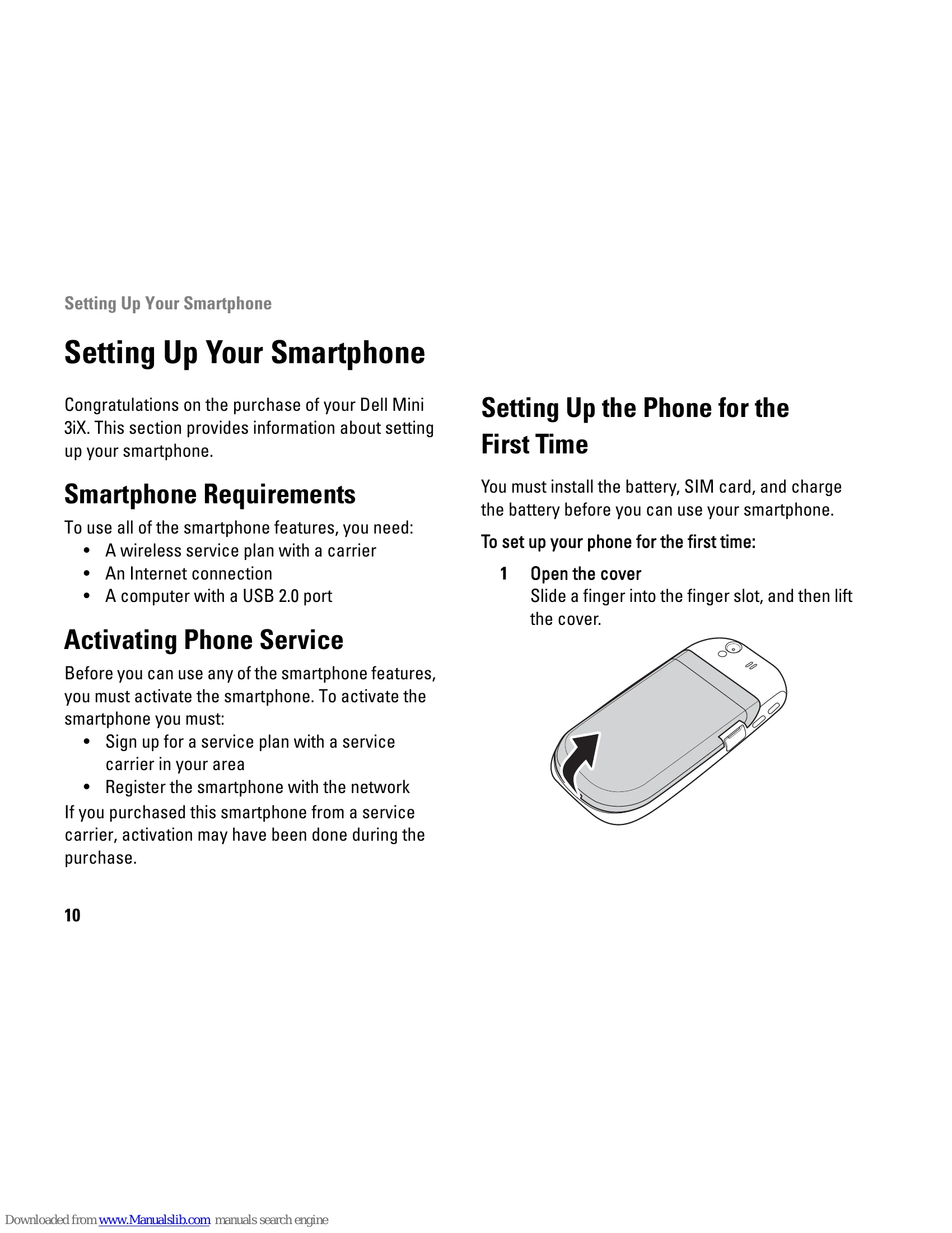Manual for Mini 3iX