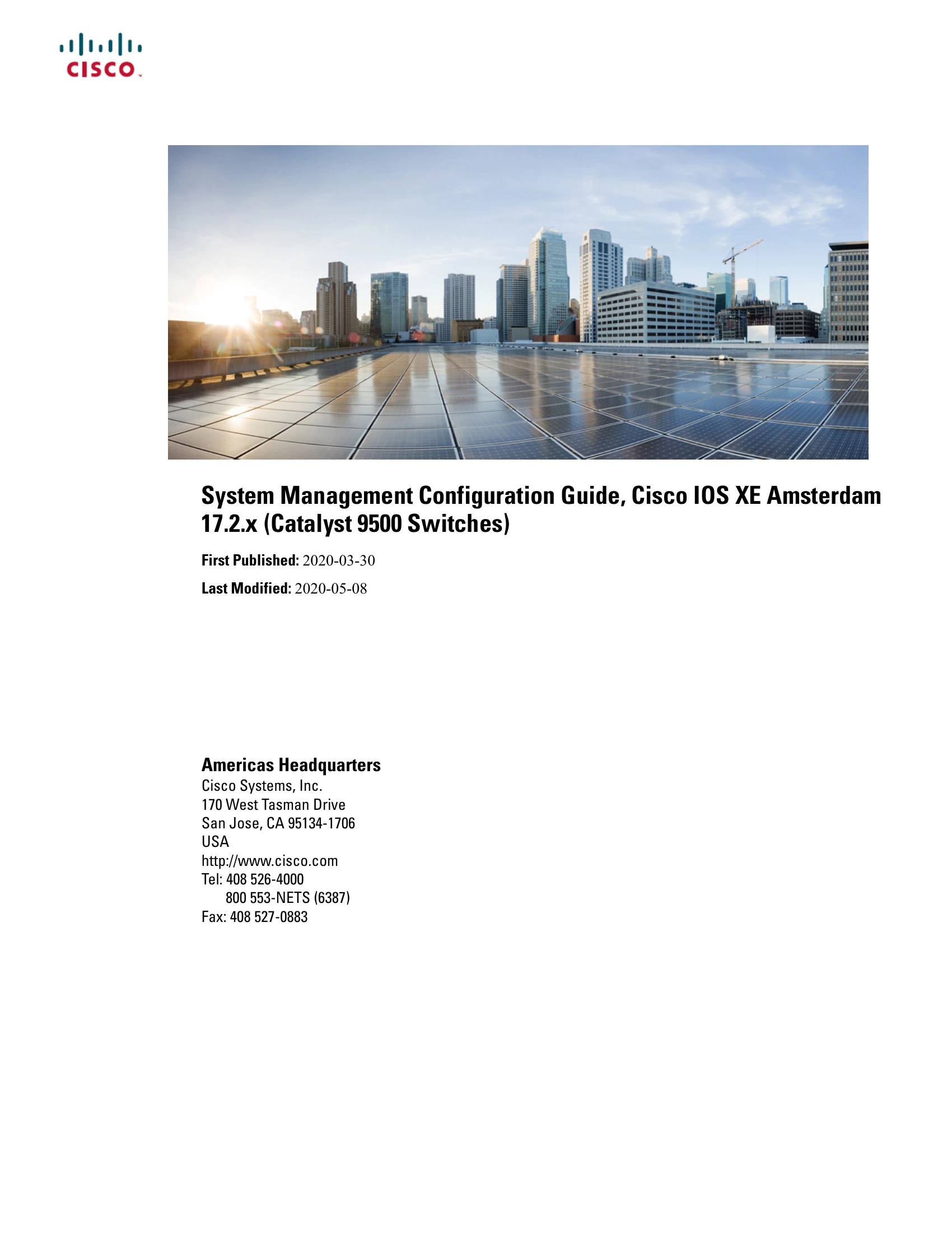Manual for Catalyst 9500