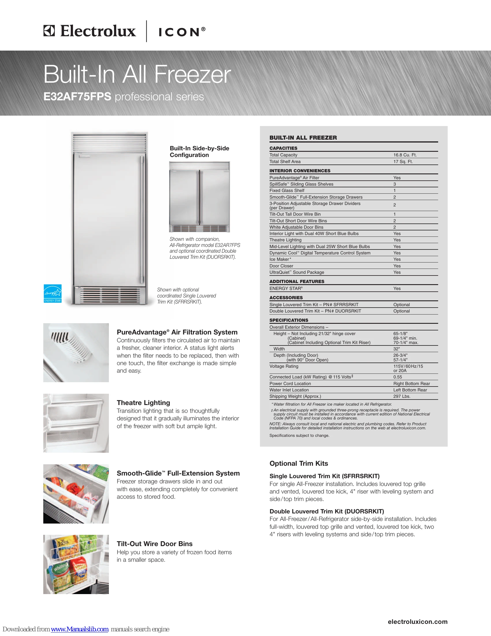 Brochure/Marketing for E32AF75FPS