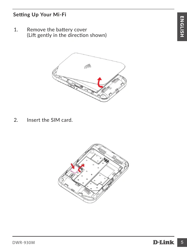 Quick Start Guide for DWR-930M