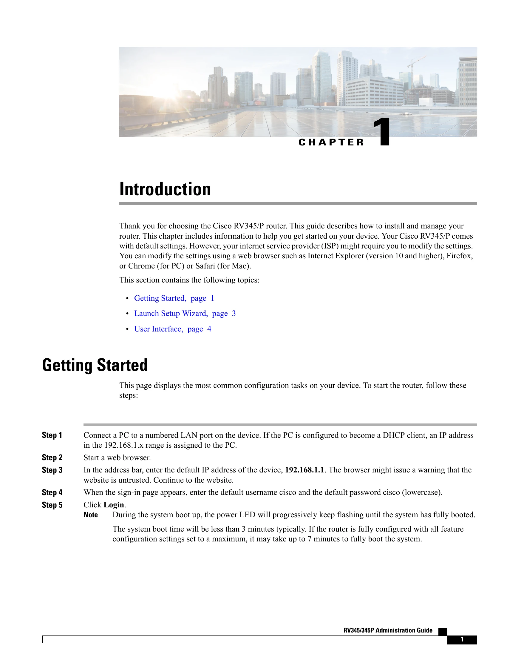 Manual for RV345/RV345P