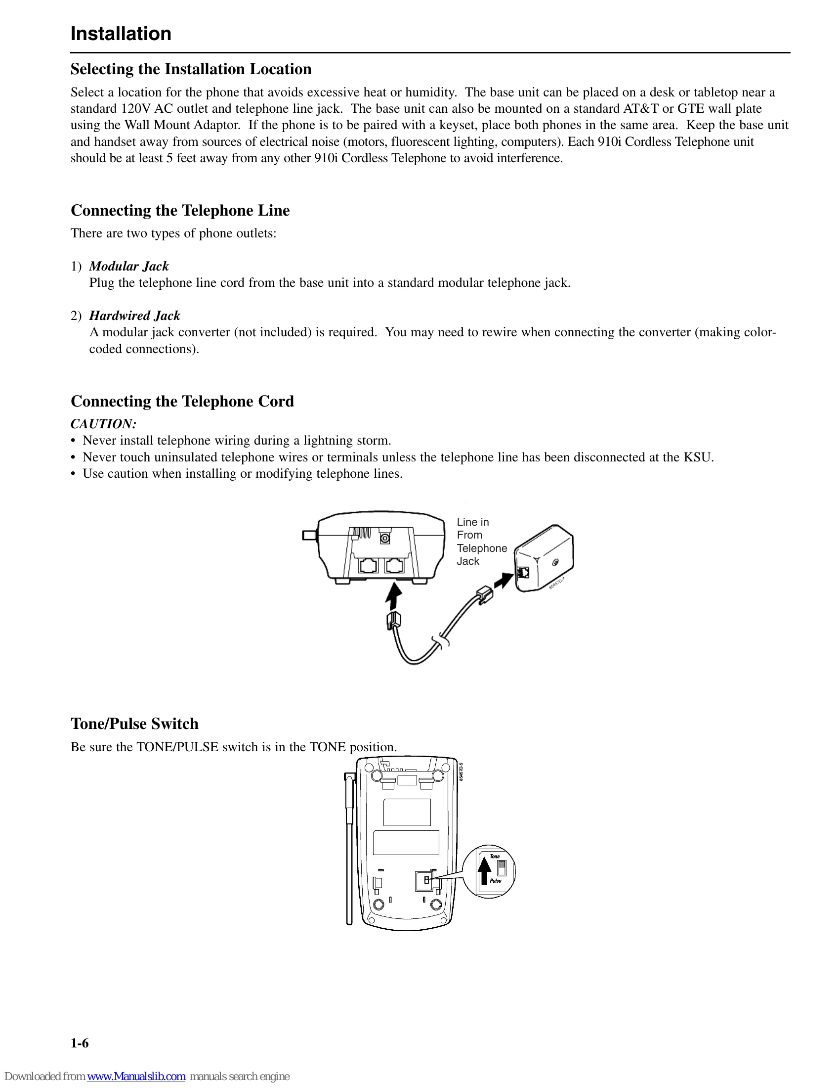 Installation Guide for 910i
