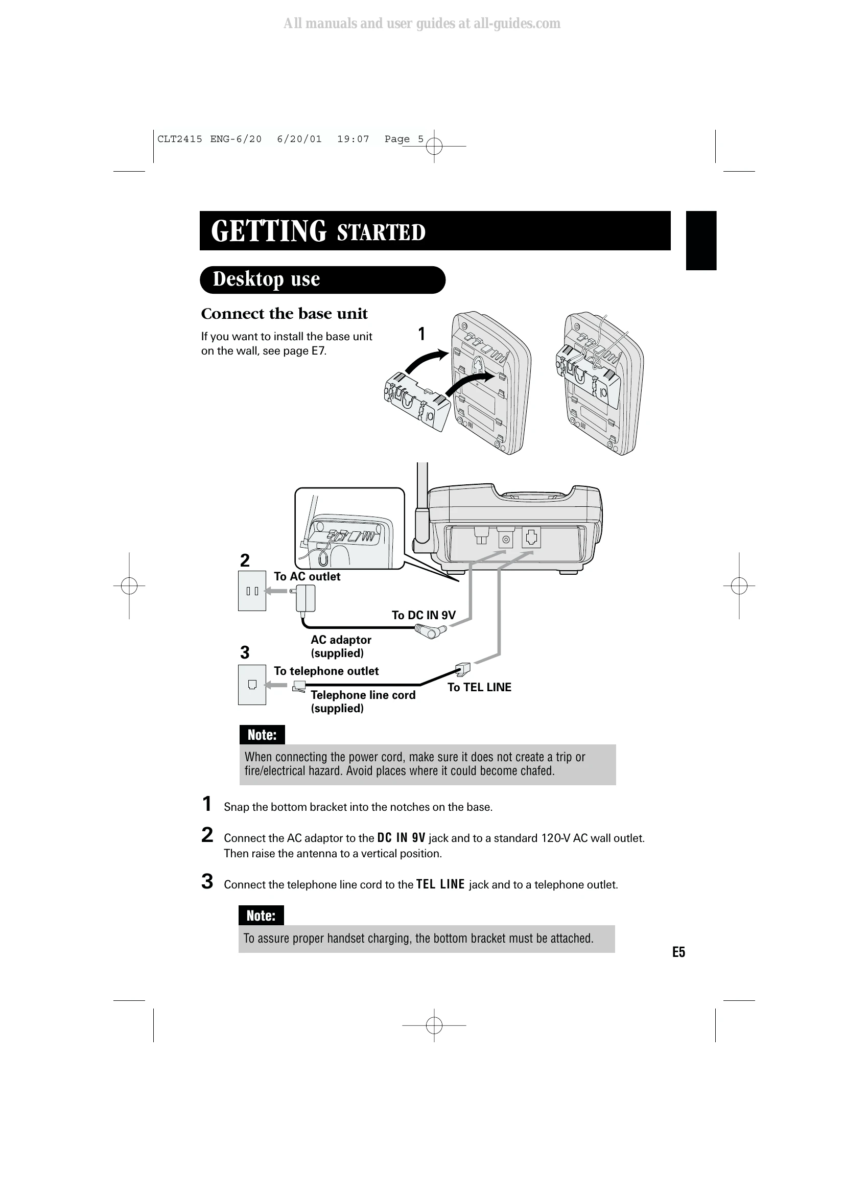 Manual for CLT-2415