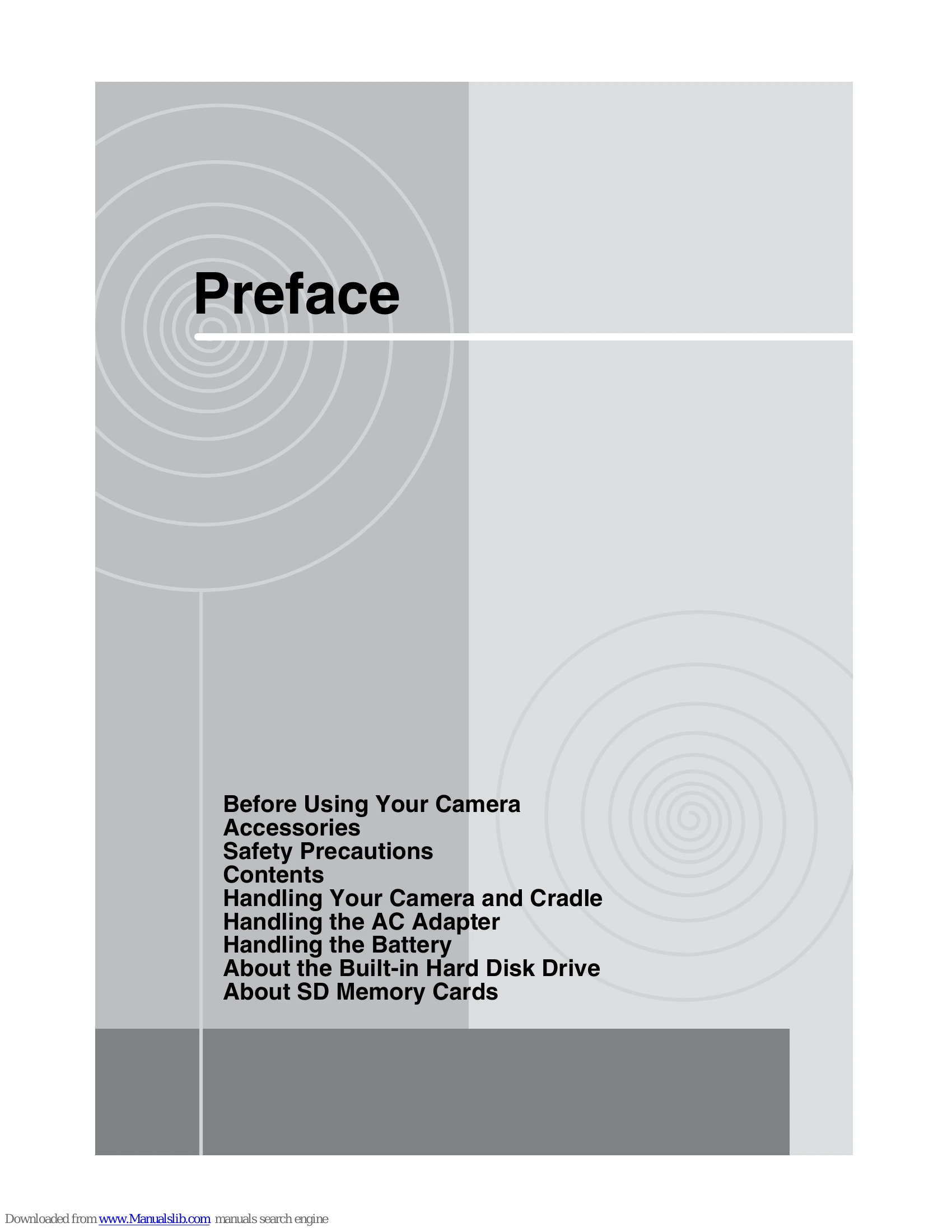 Manual for GSC-R60/GSC-R30