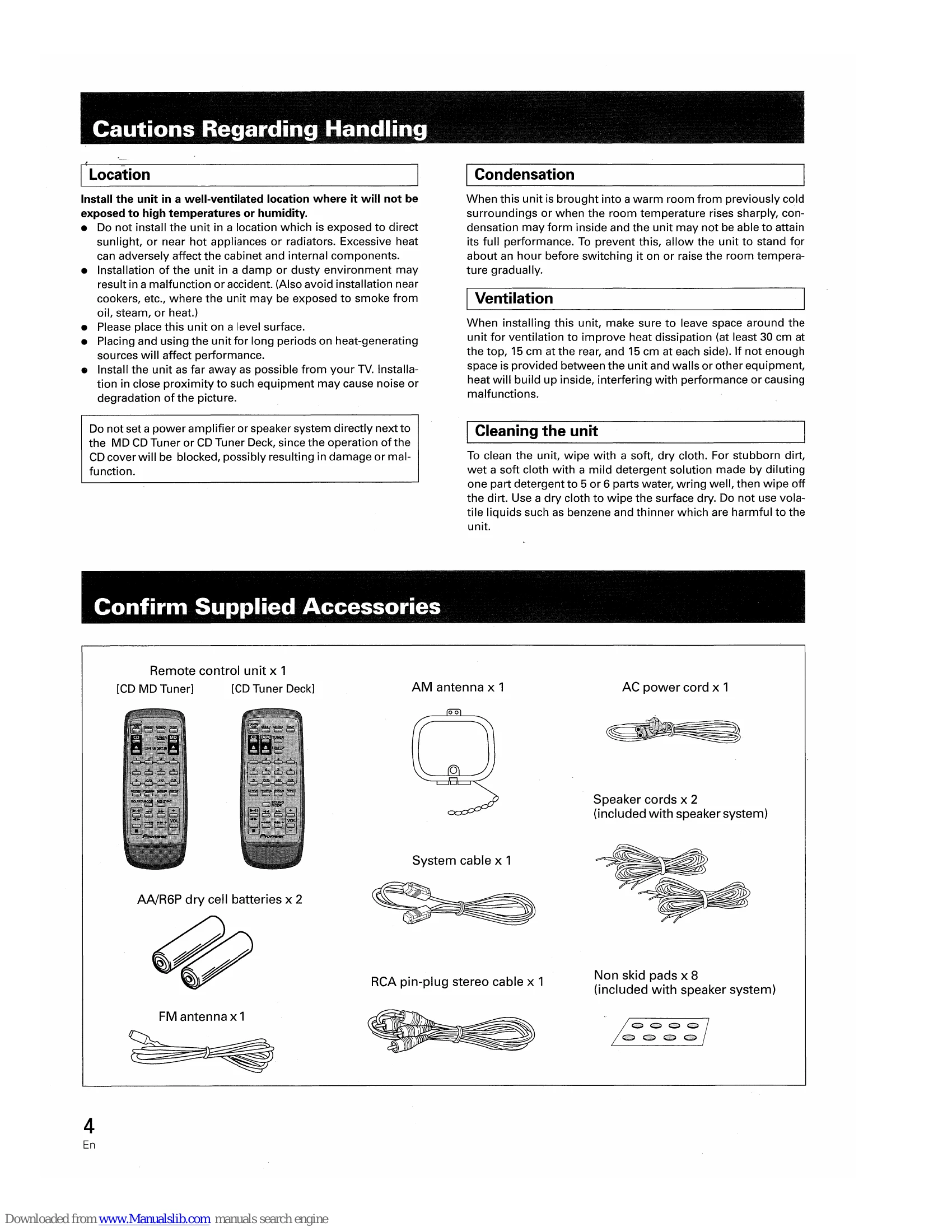Manual for XC-IS21MD
