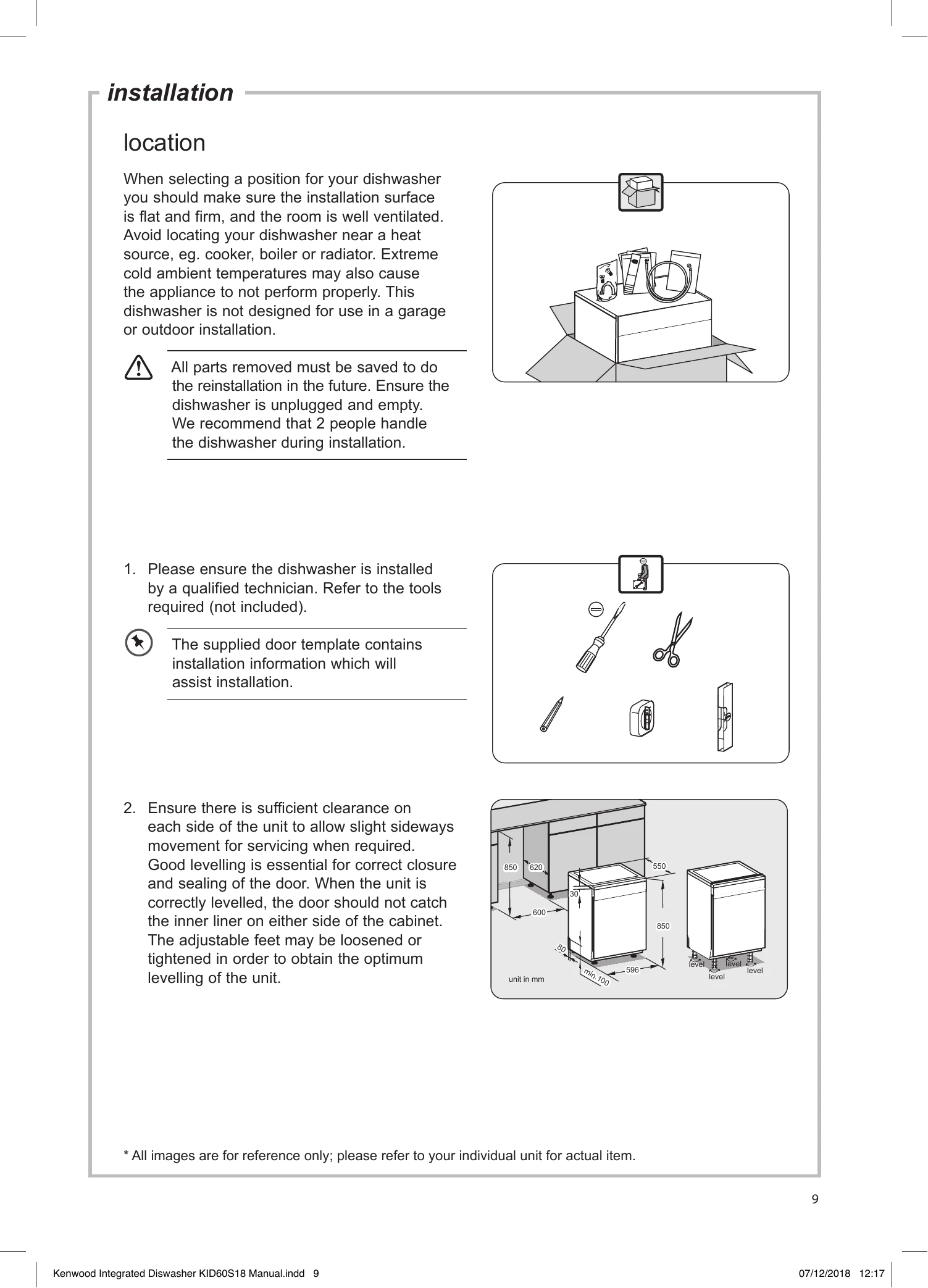 Manual for KID60S18