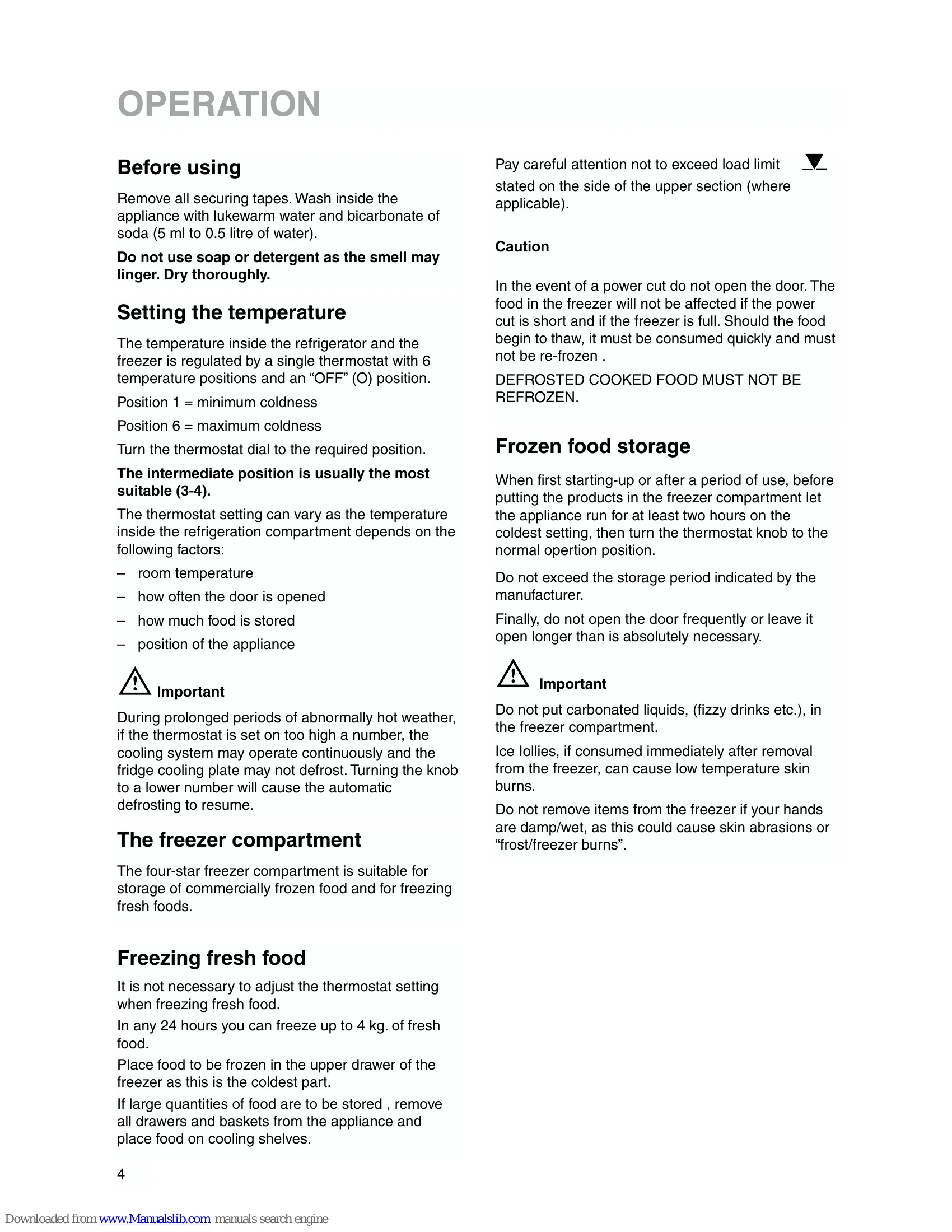 Manual for ZBB 7294