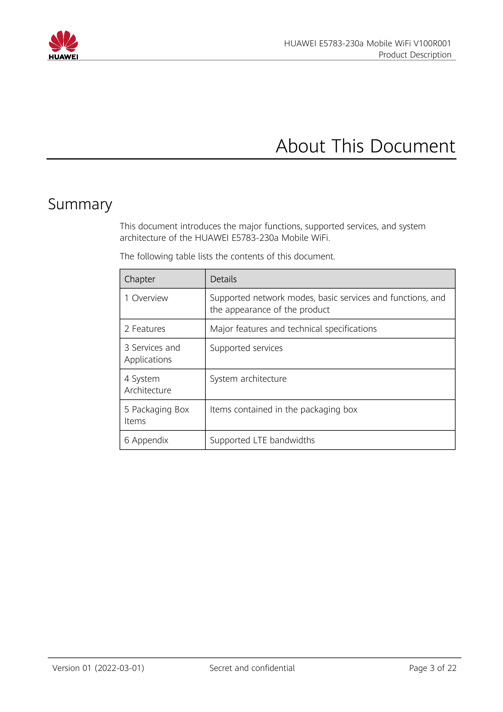 Manual for E5783-230a