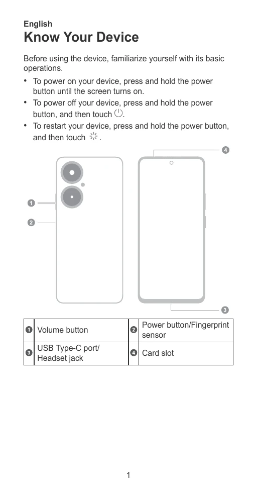 Quick Start Guide for Nova 12 SE