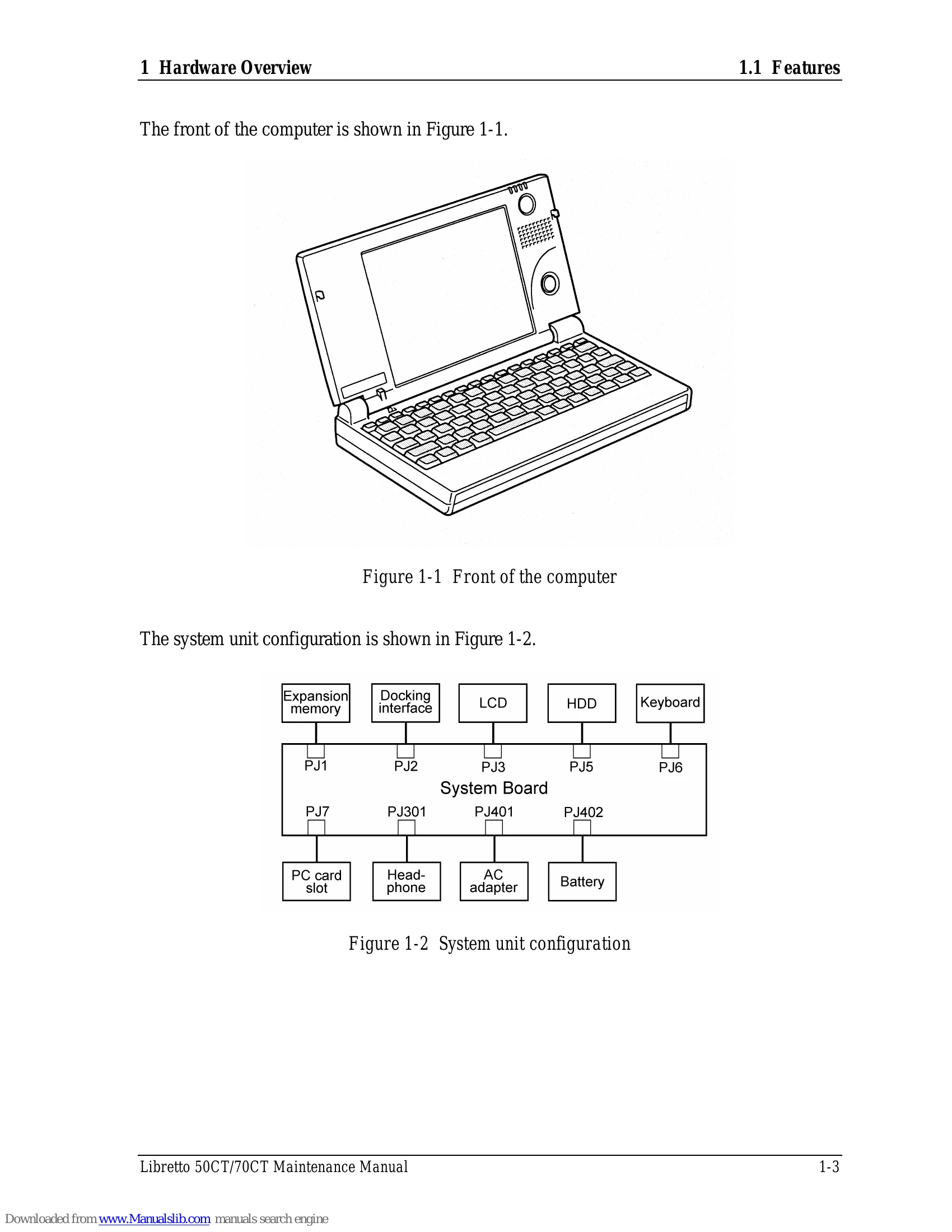 Manual for Libretto 50CT/70CT