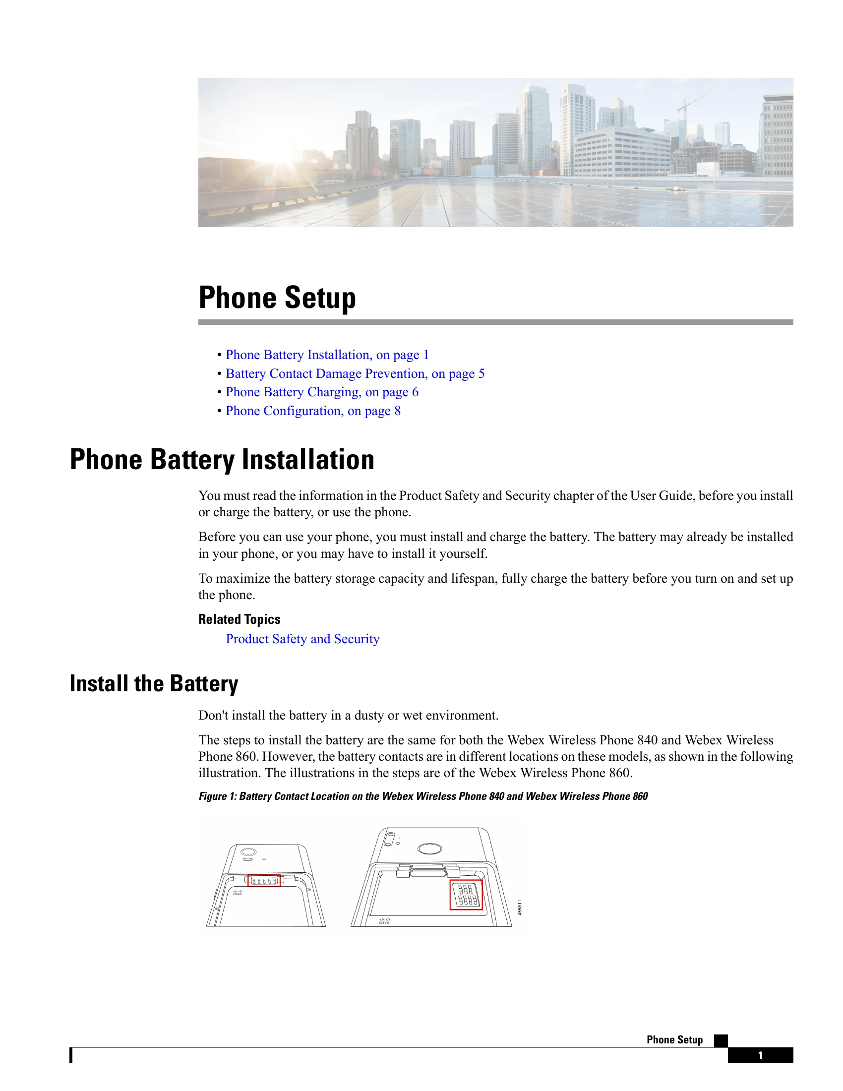 Manual for Wireless Phone 840