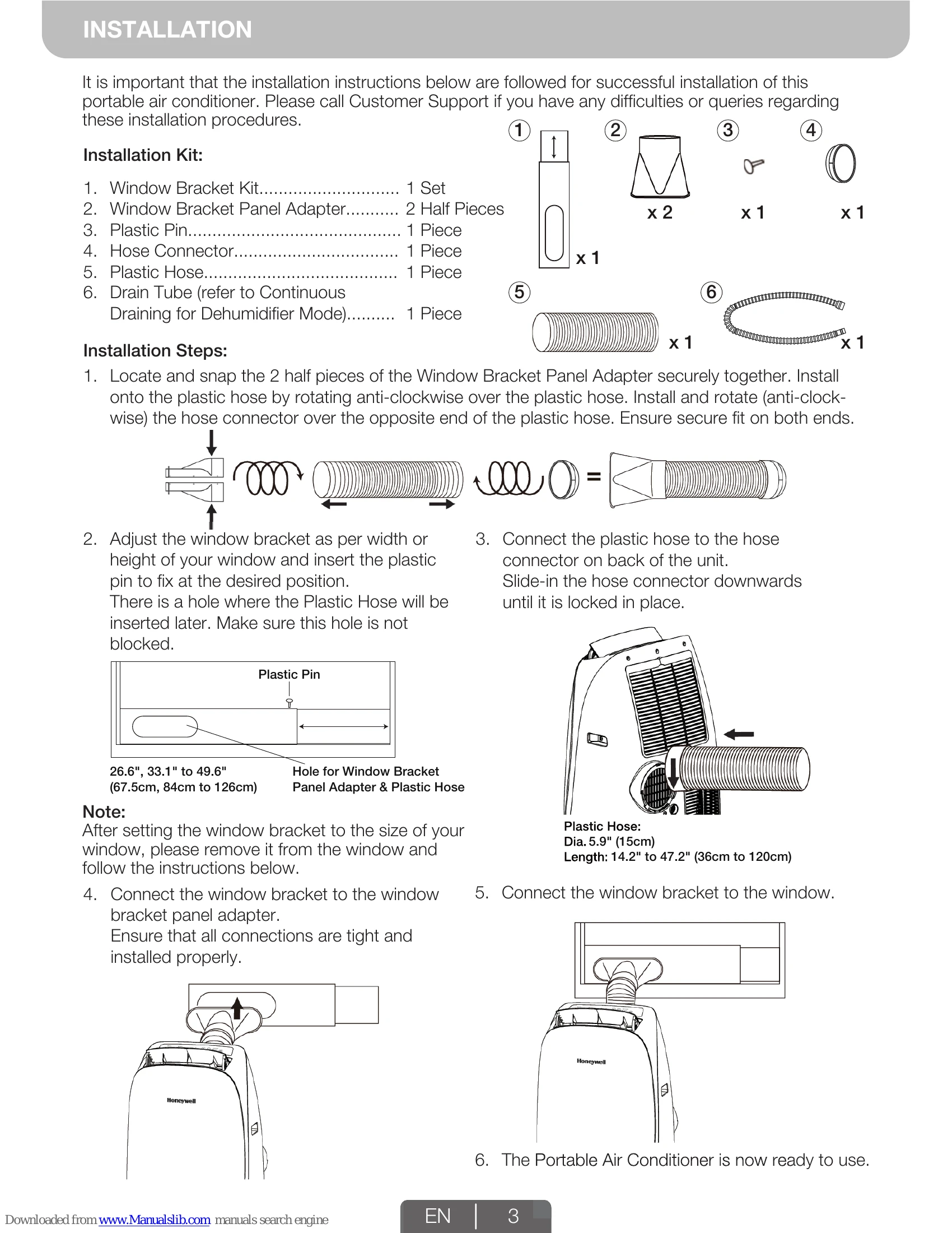 Manual for HL10CESWW