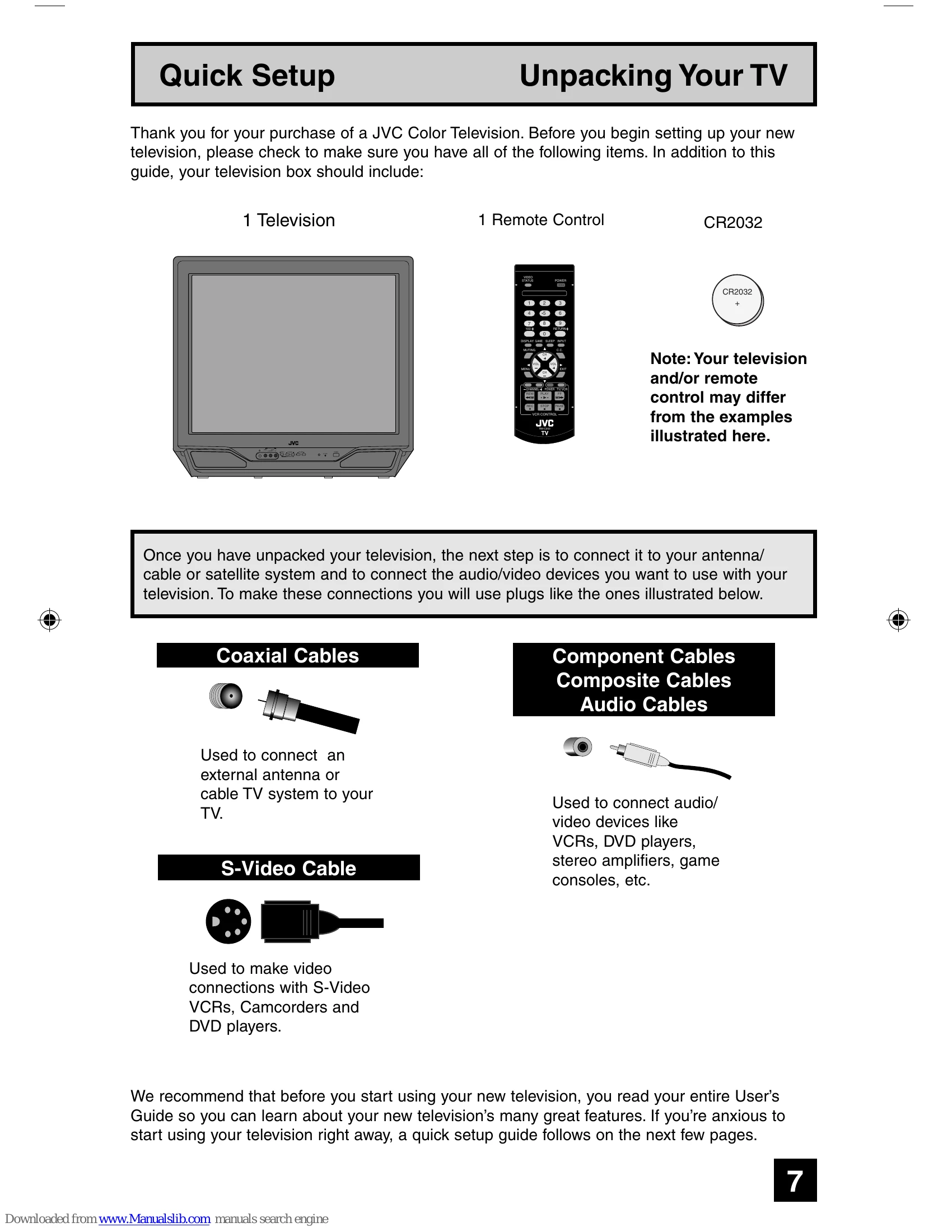 Manual for AV-27530