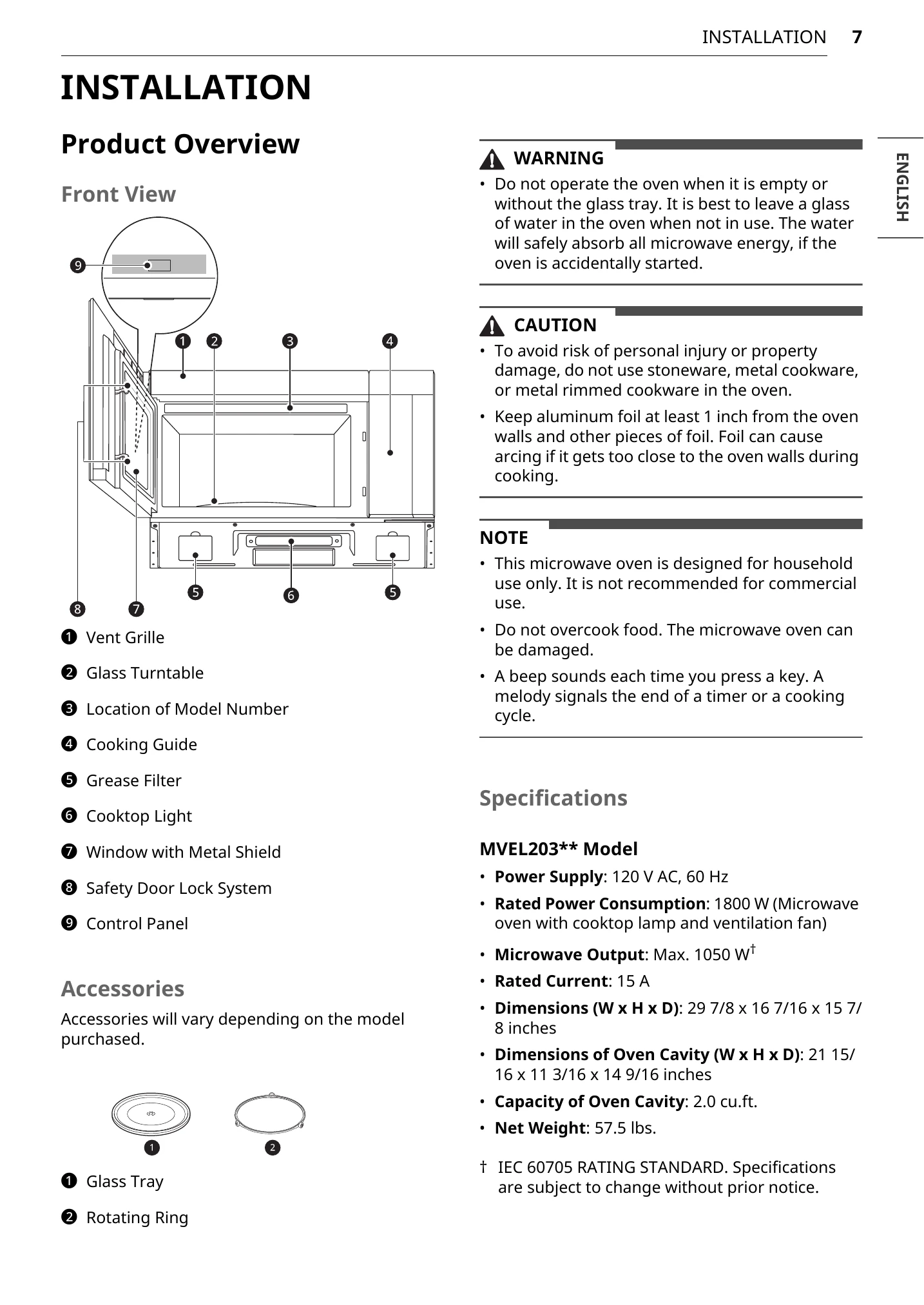 Manual for MVEL203