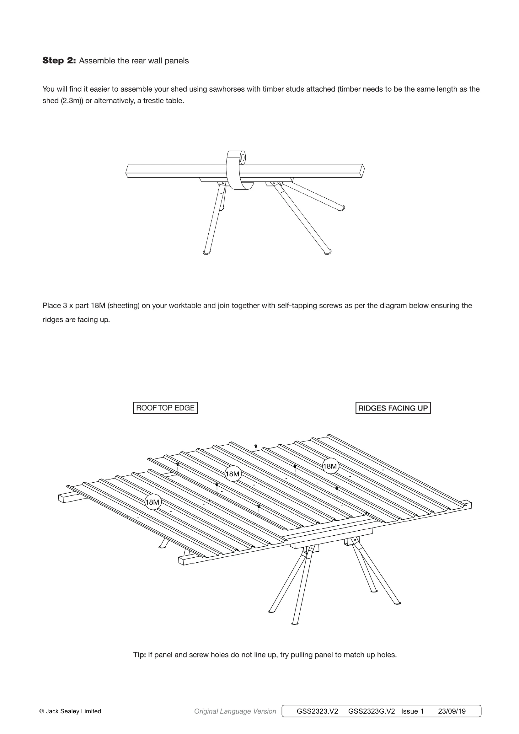 Installation Guide for GSS2323.V2 & GSS2323G.V2