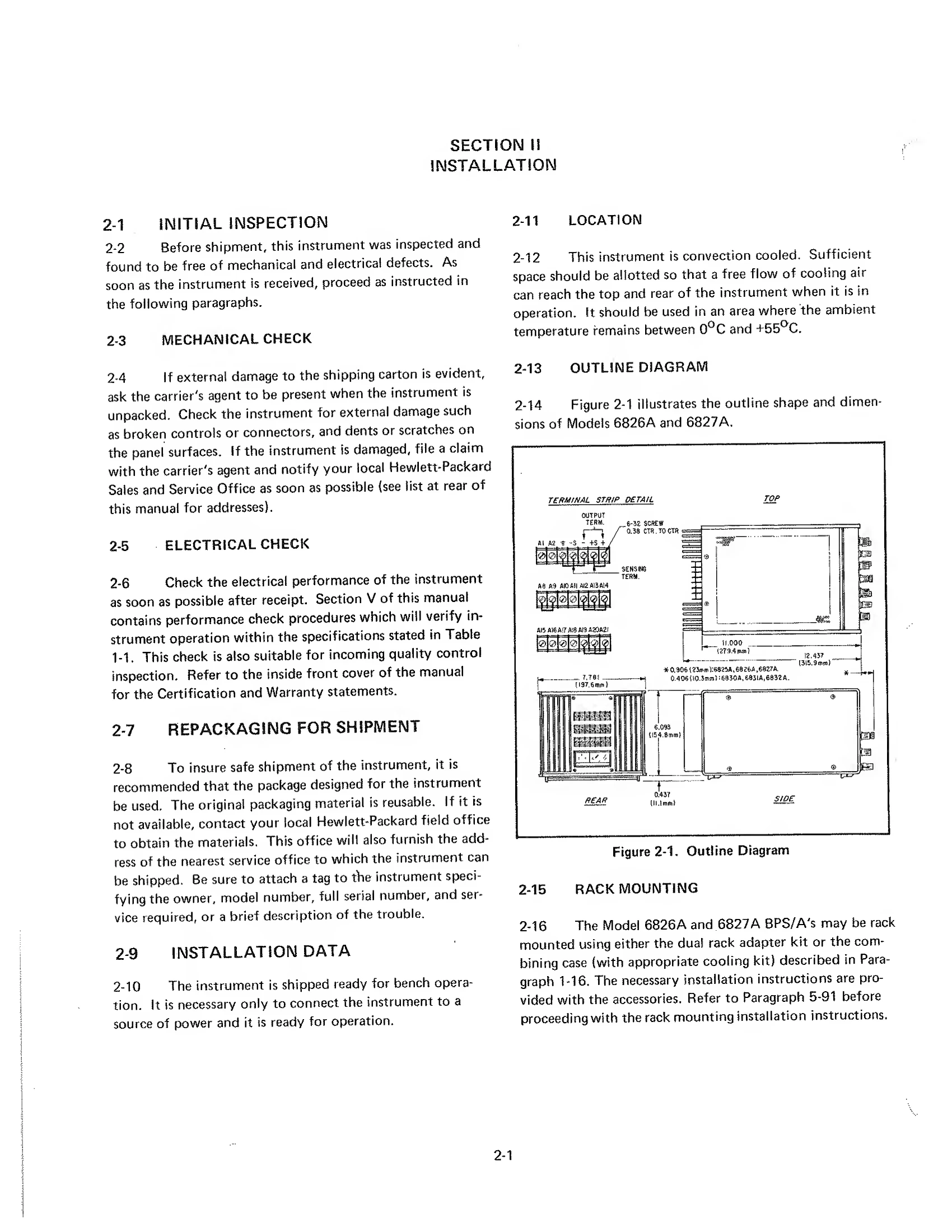 Manual for 6826A