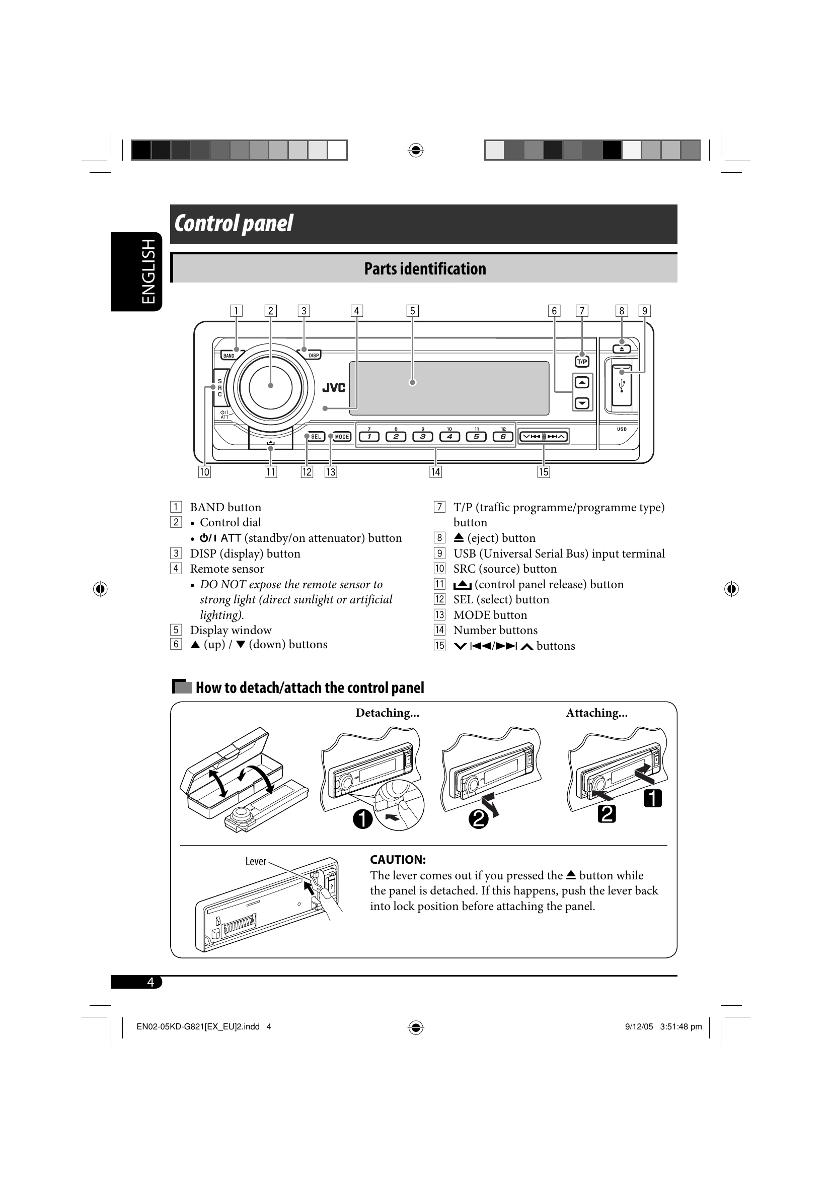 Manual for KD-G821