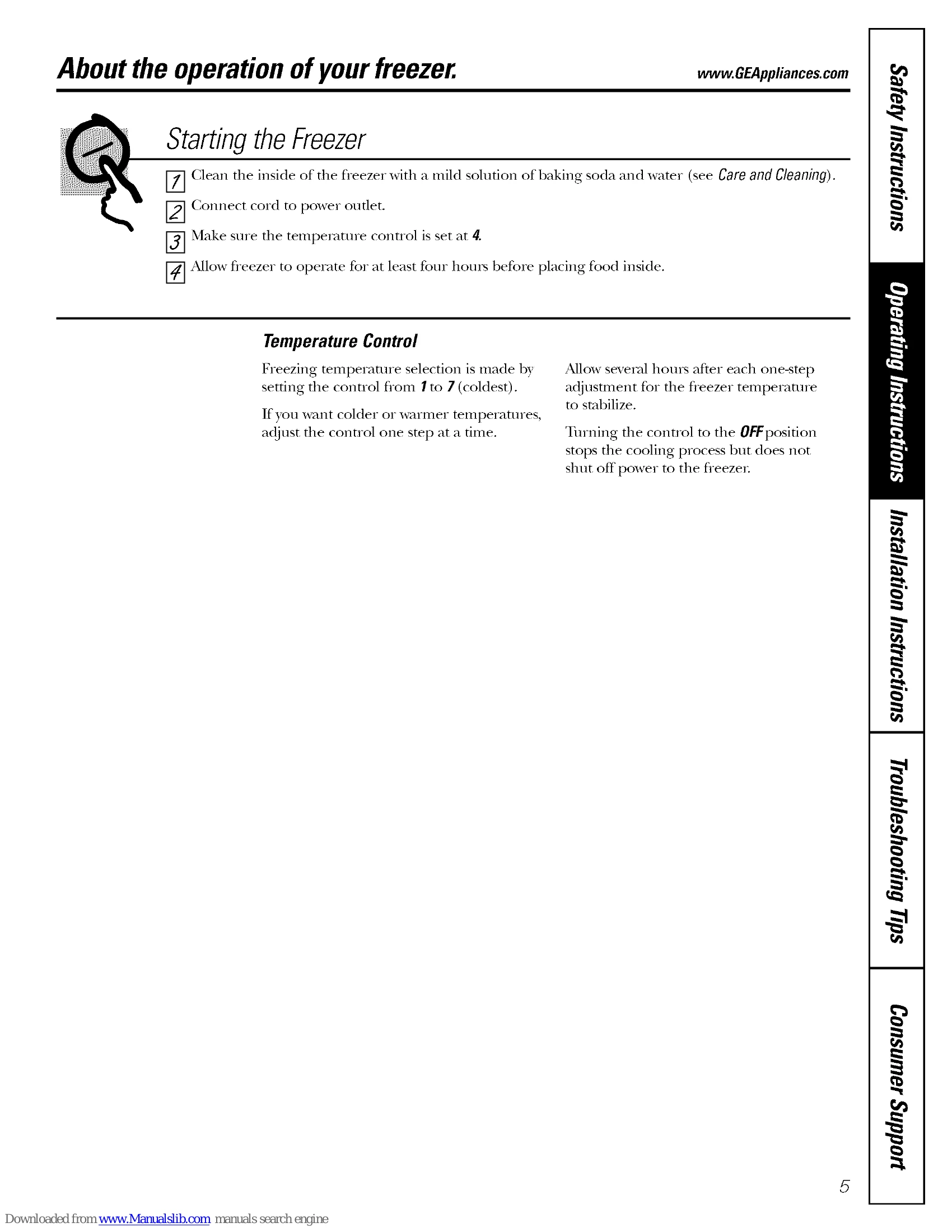 Manual for FCM5, FCM7, FCM9