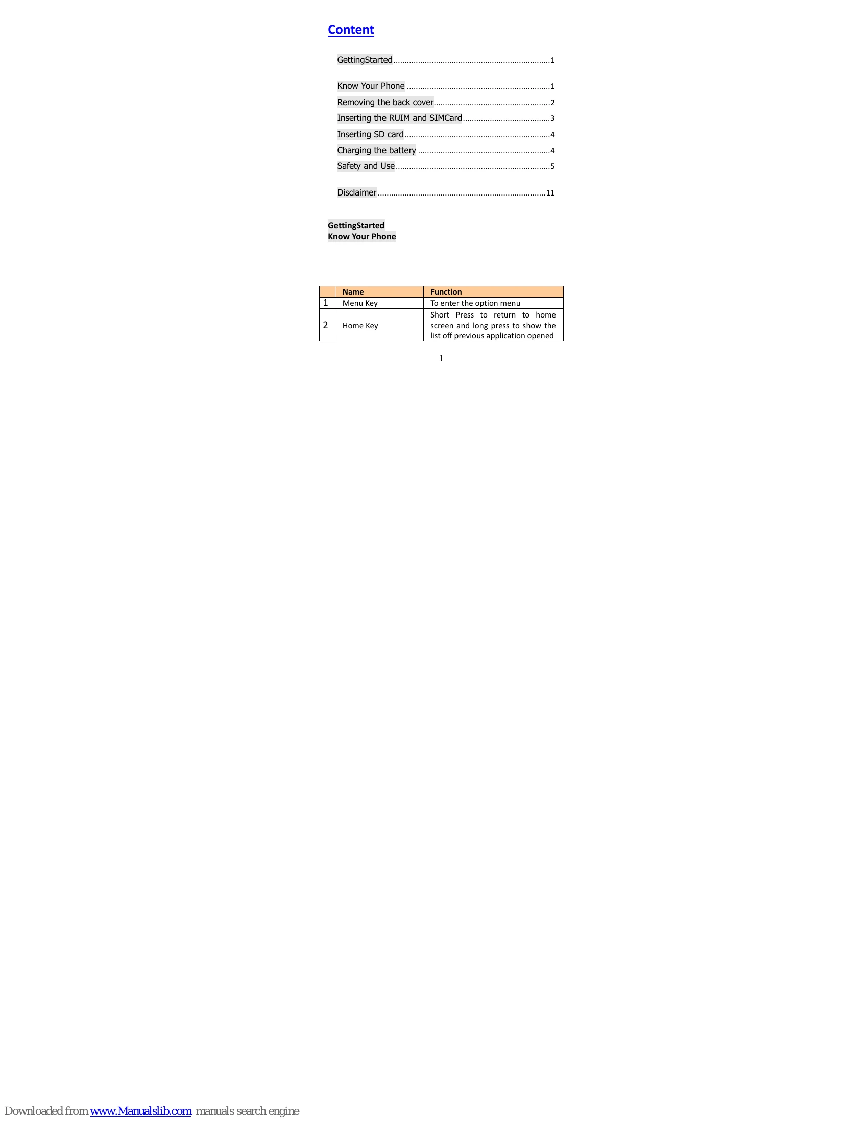 Manual for L51