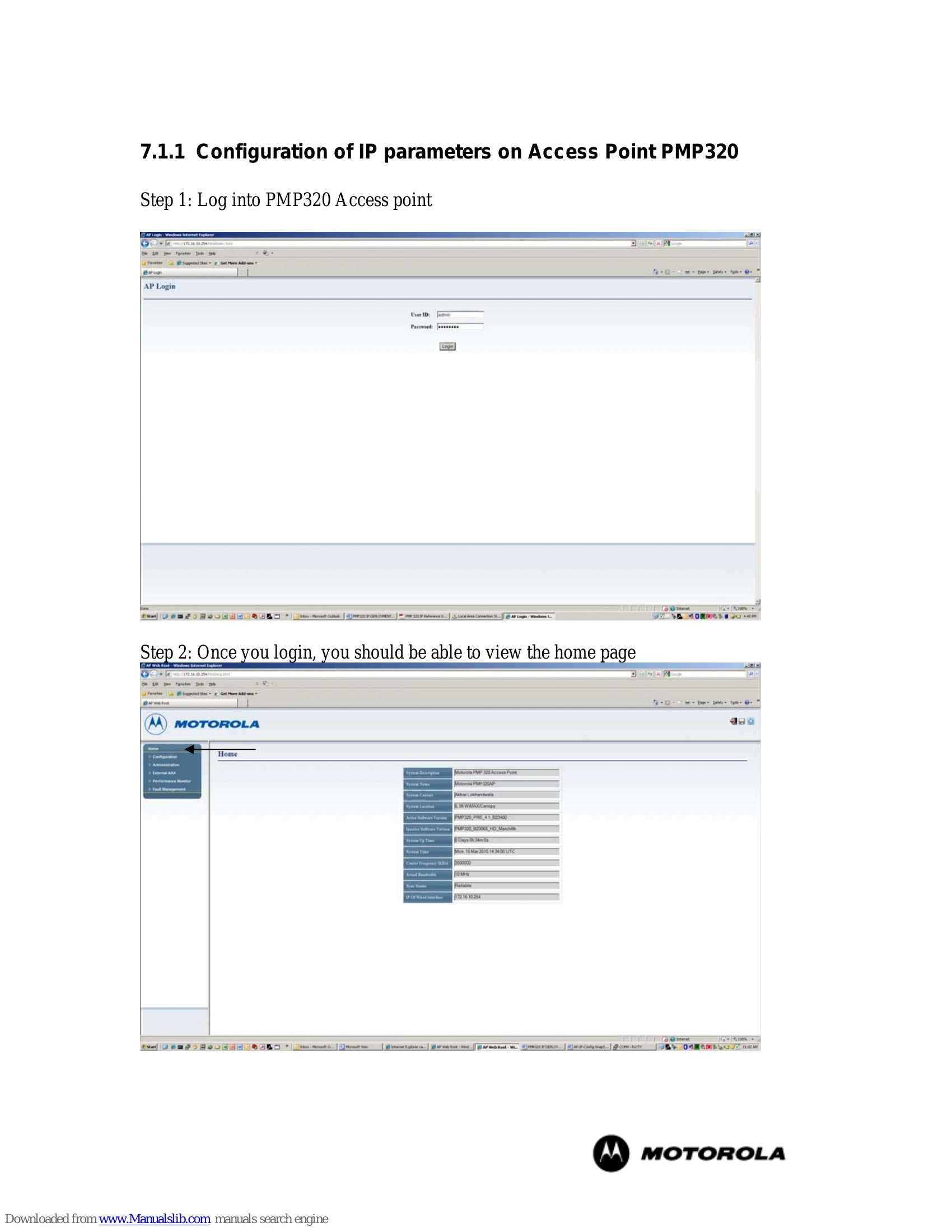 Manual for PMP320