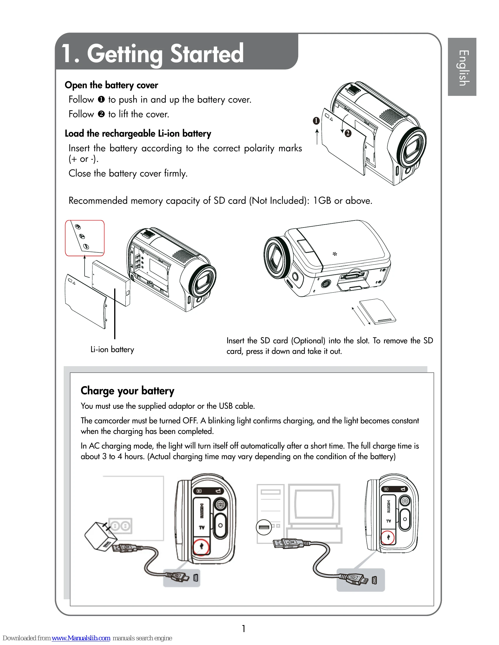 Quick Start Guide for t200