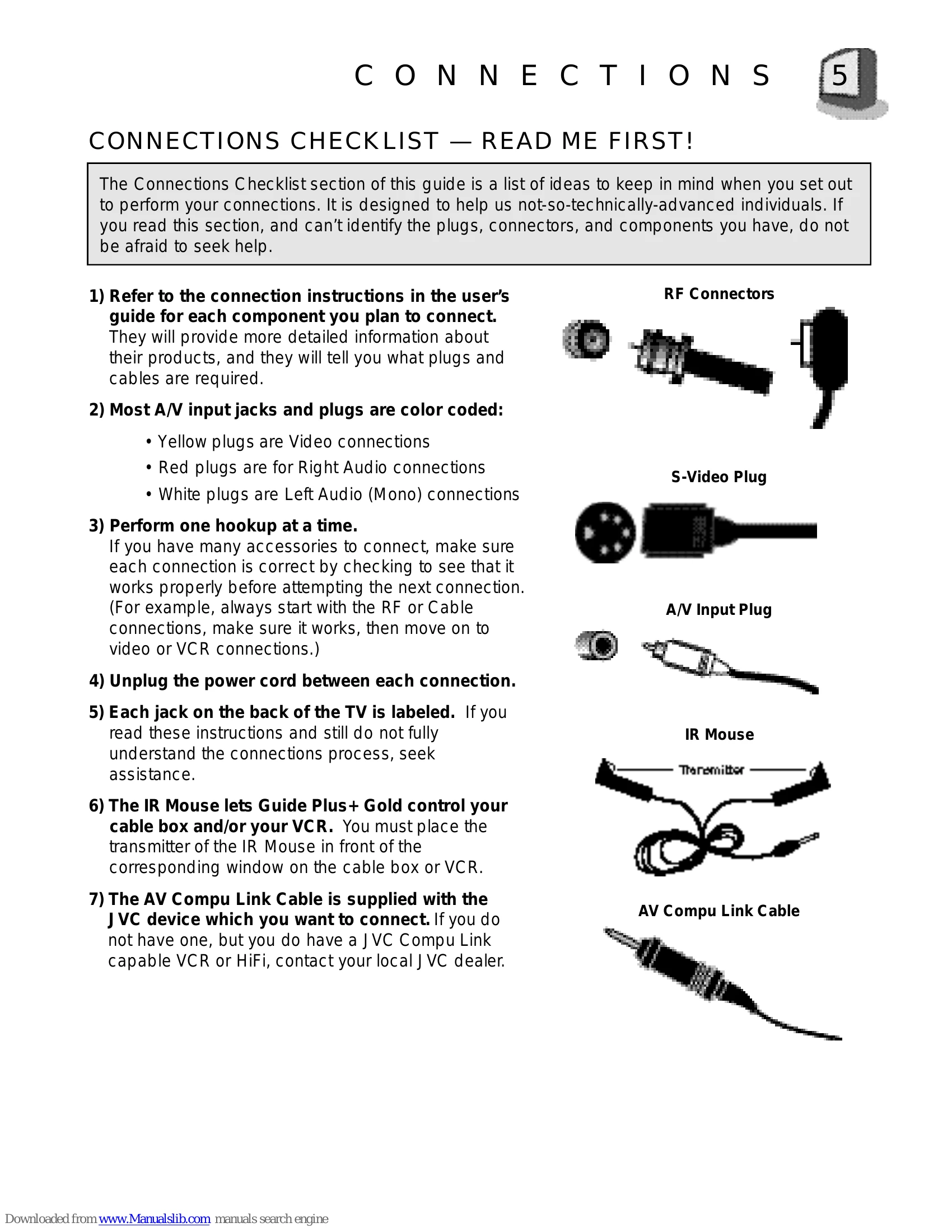 Manual for AV-27D800