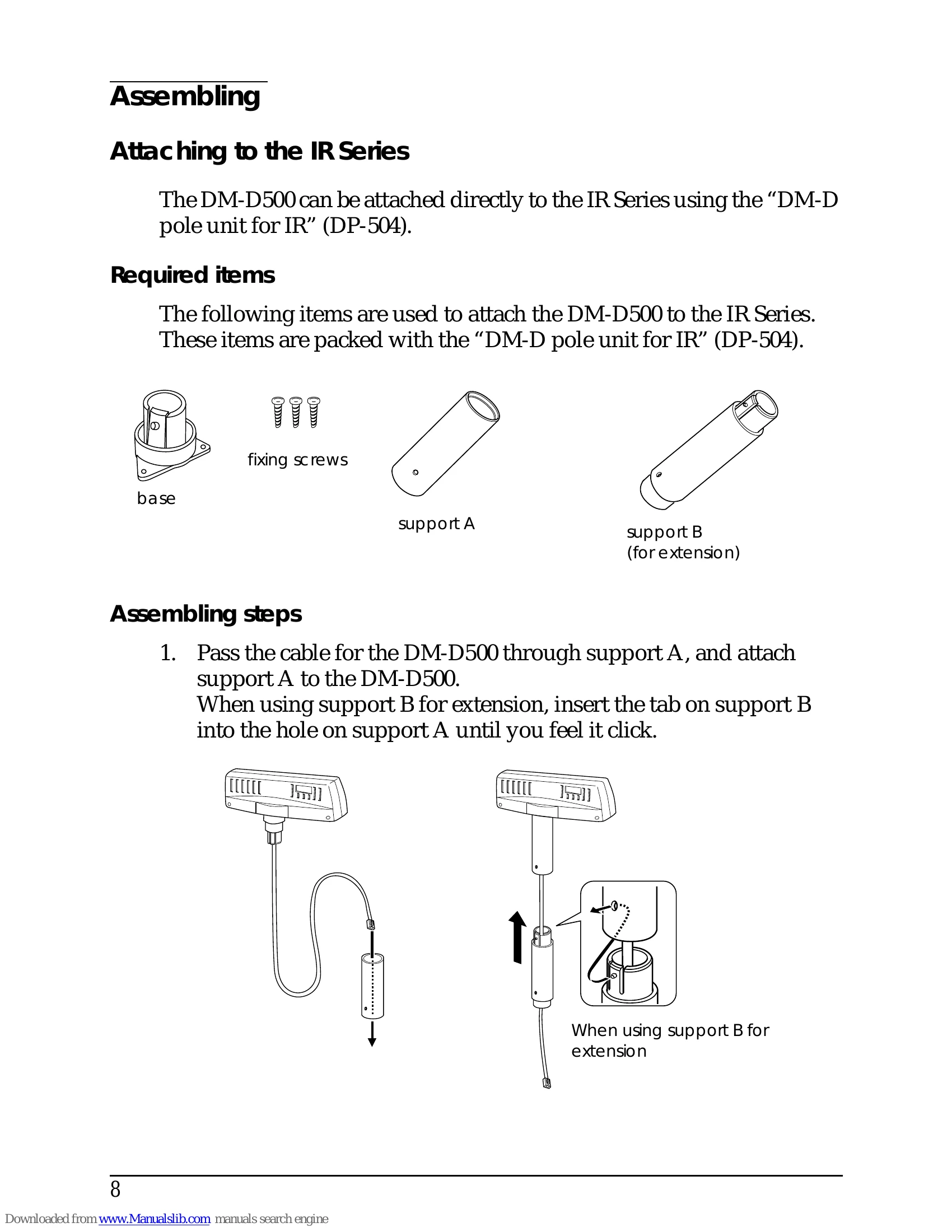 Installation Guide for DM-D500