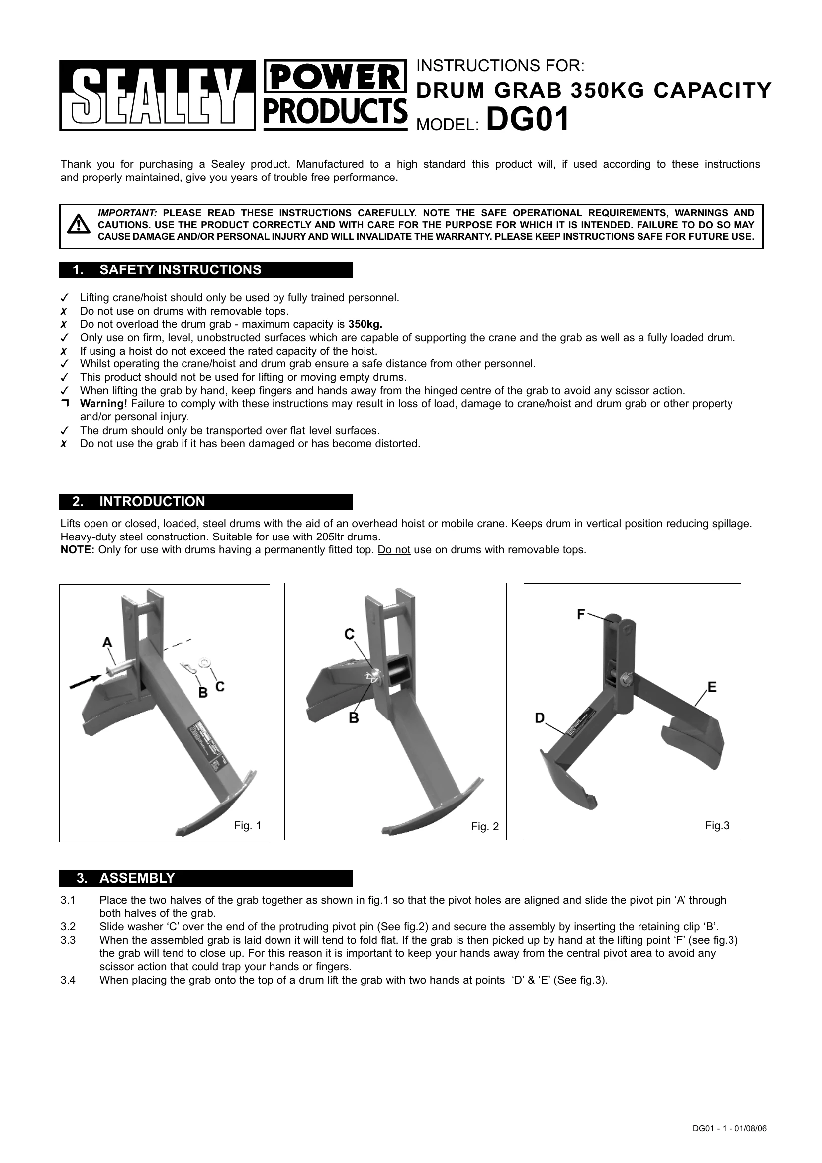 Manual for DG01