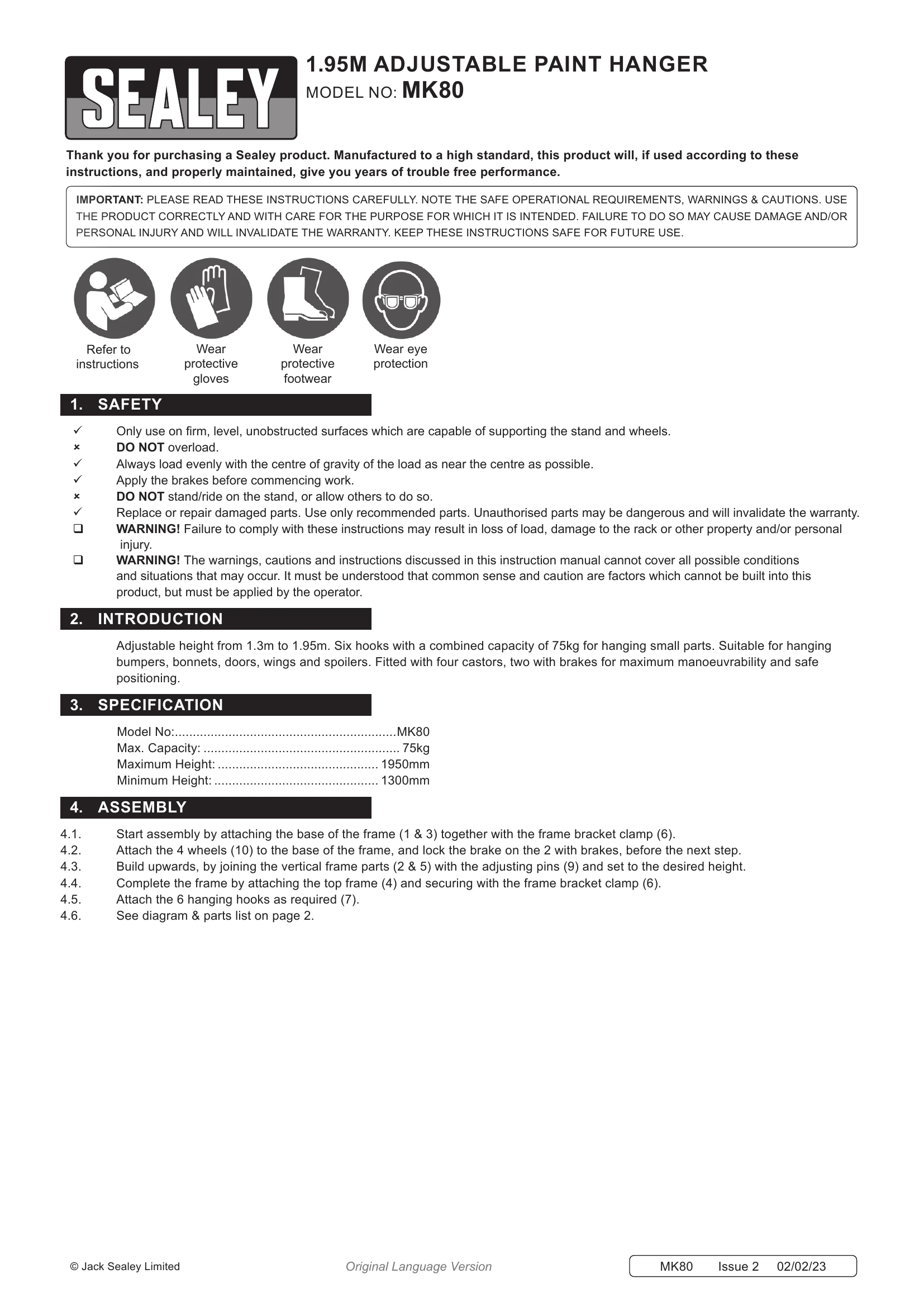 Manual for MK80