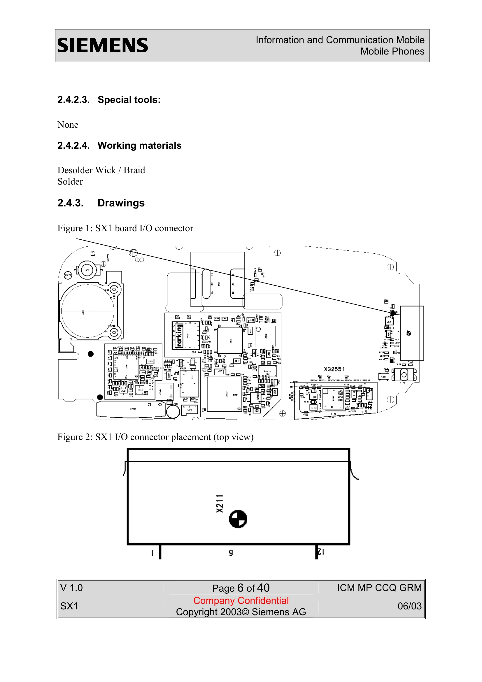 Parts/Service for SX1