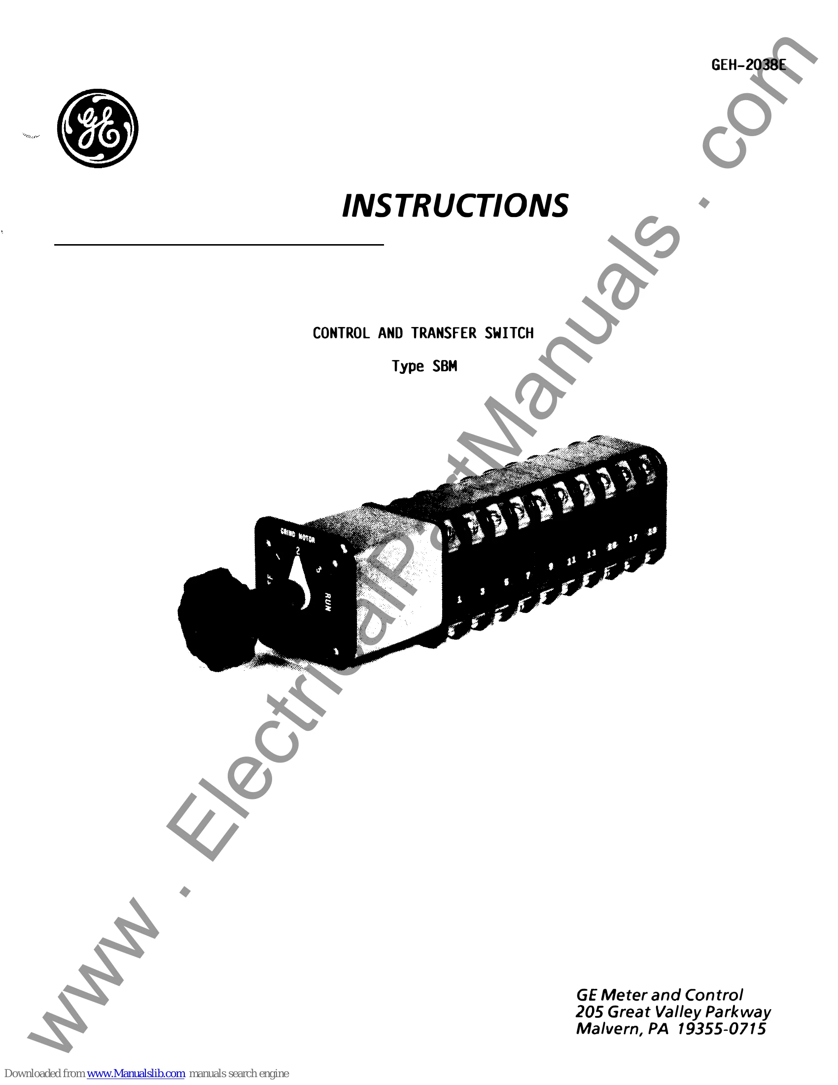 Manual for SBM