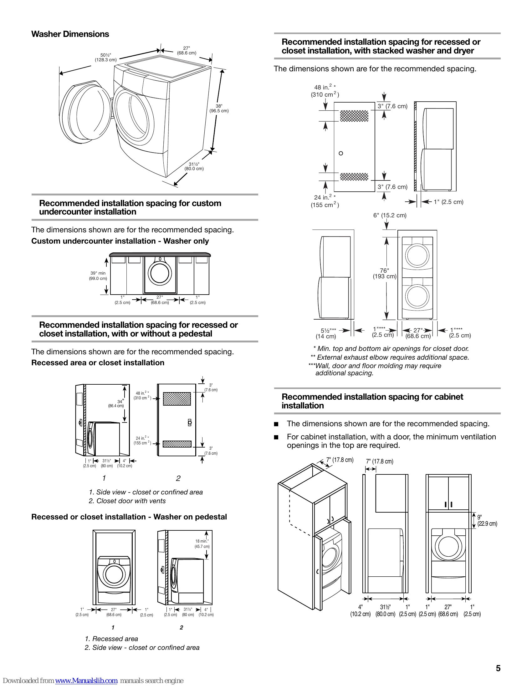 Manual for FRONT-LOADING AUTOMATIC WASHER