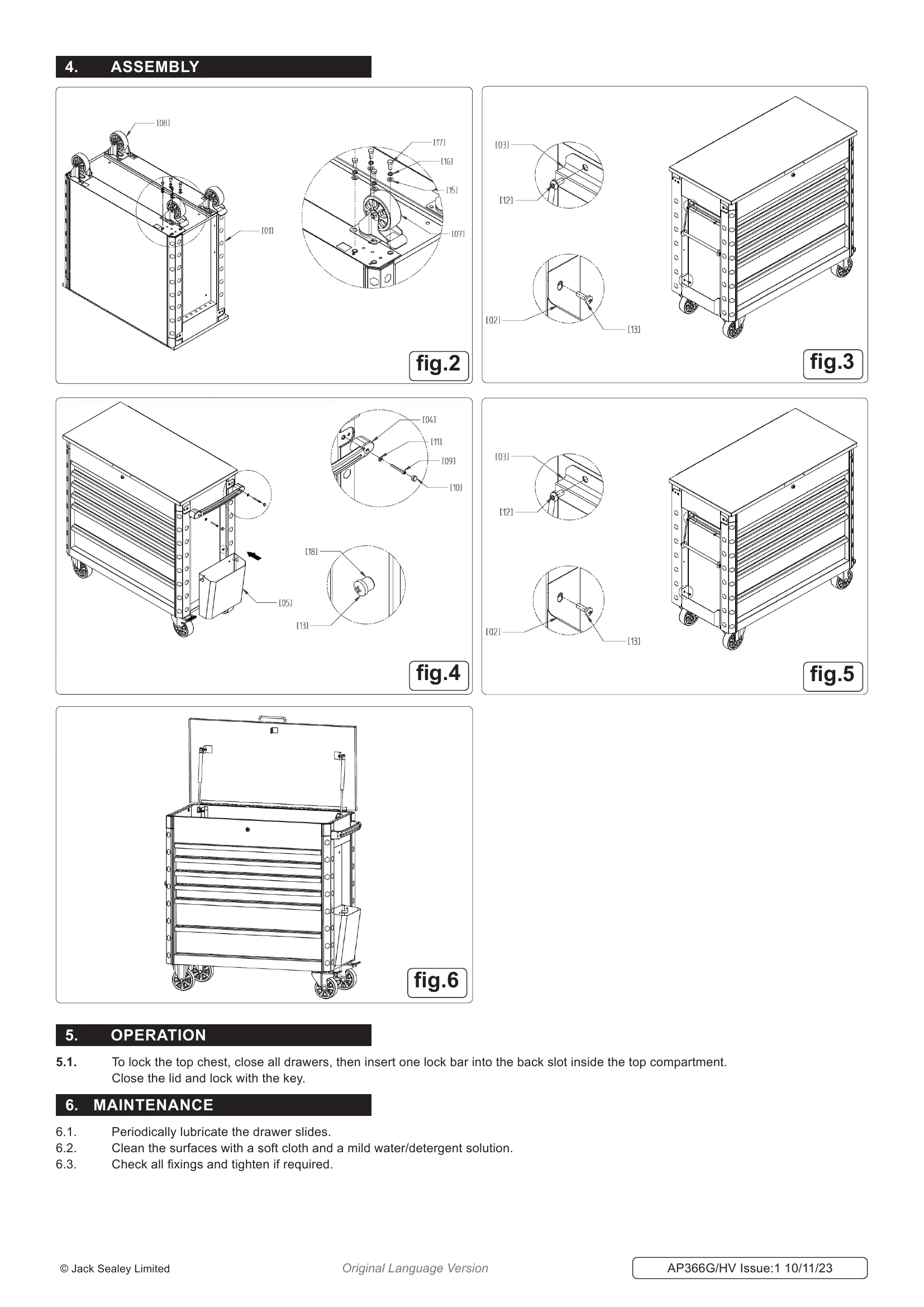 Manual for AP366G/HV