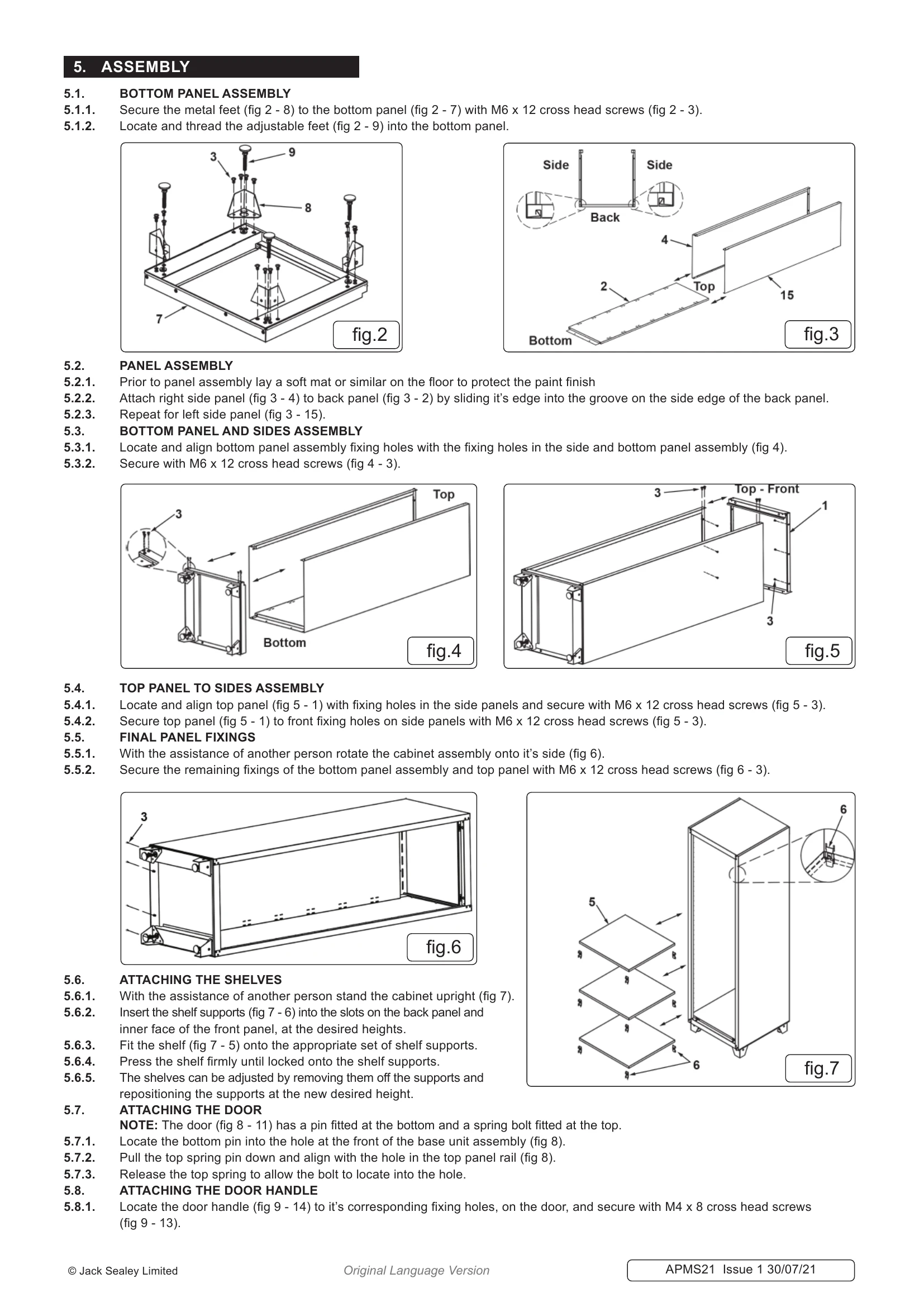 Manual for APMS21