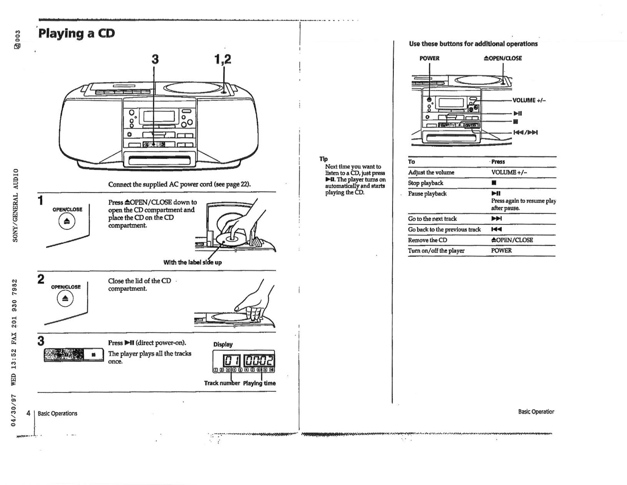 Manual for CFD-S33