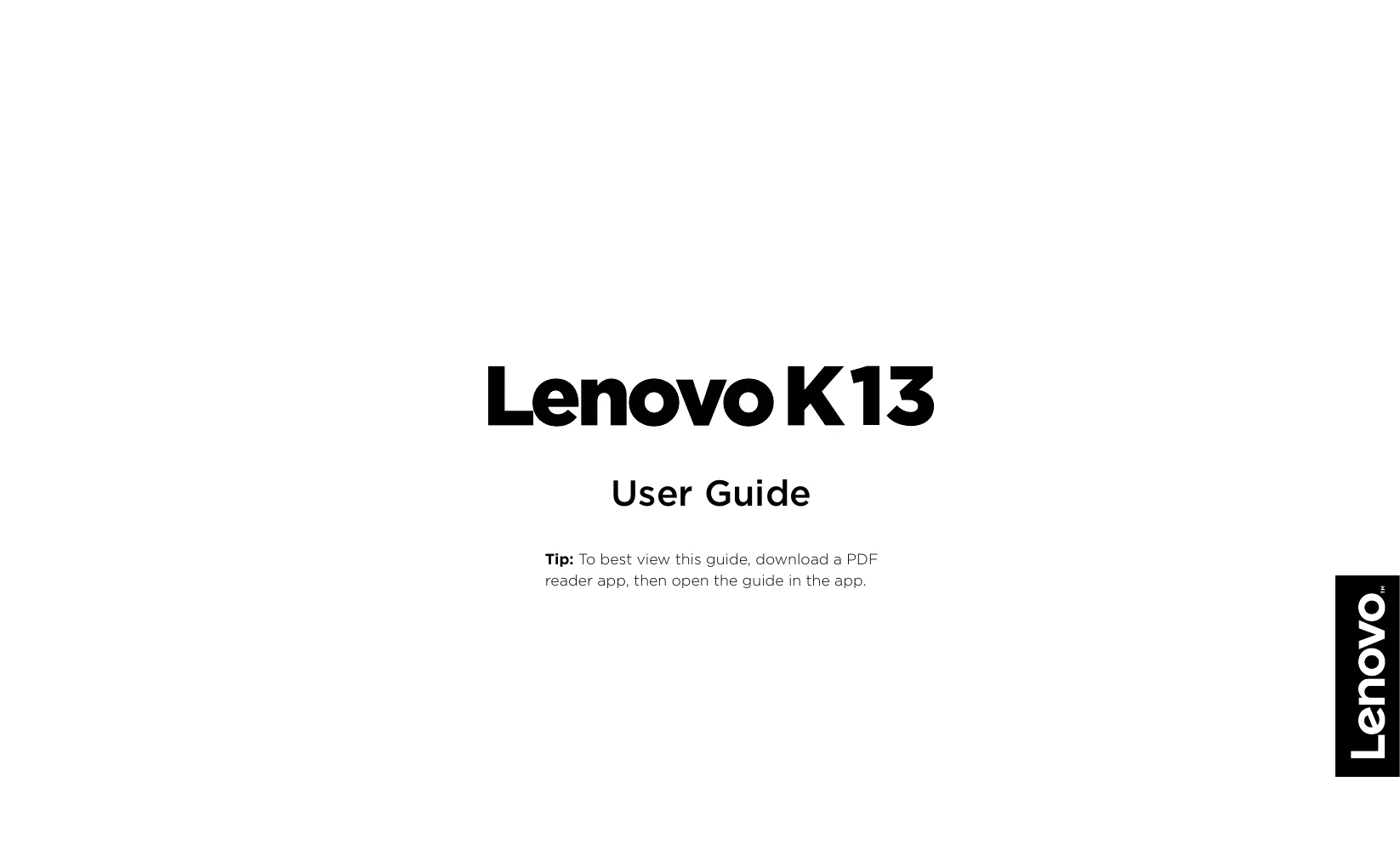 Manual for K13