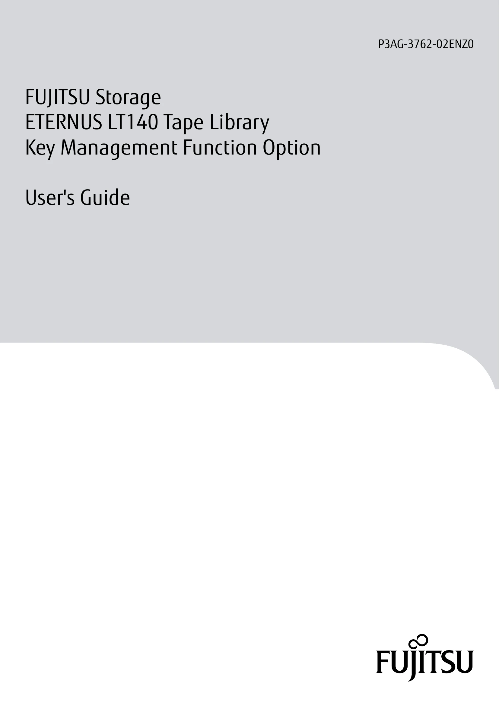 Manual for ETERNUS LT140