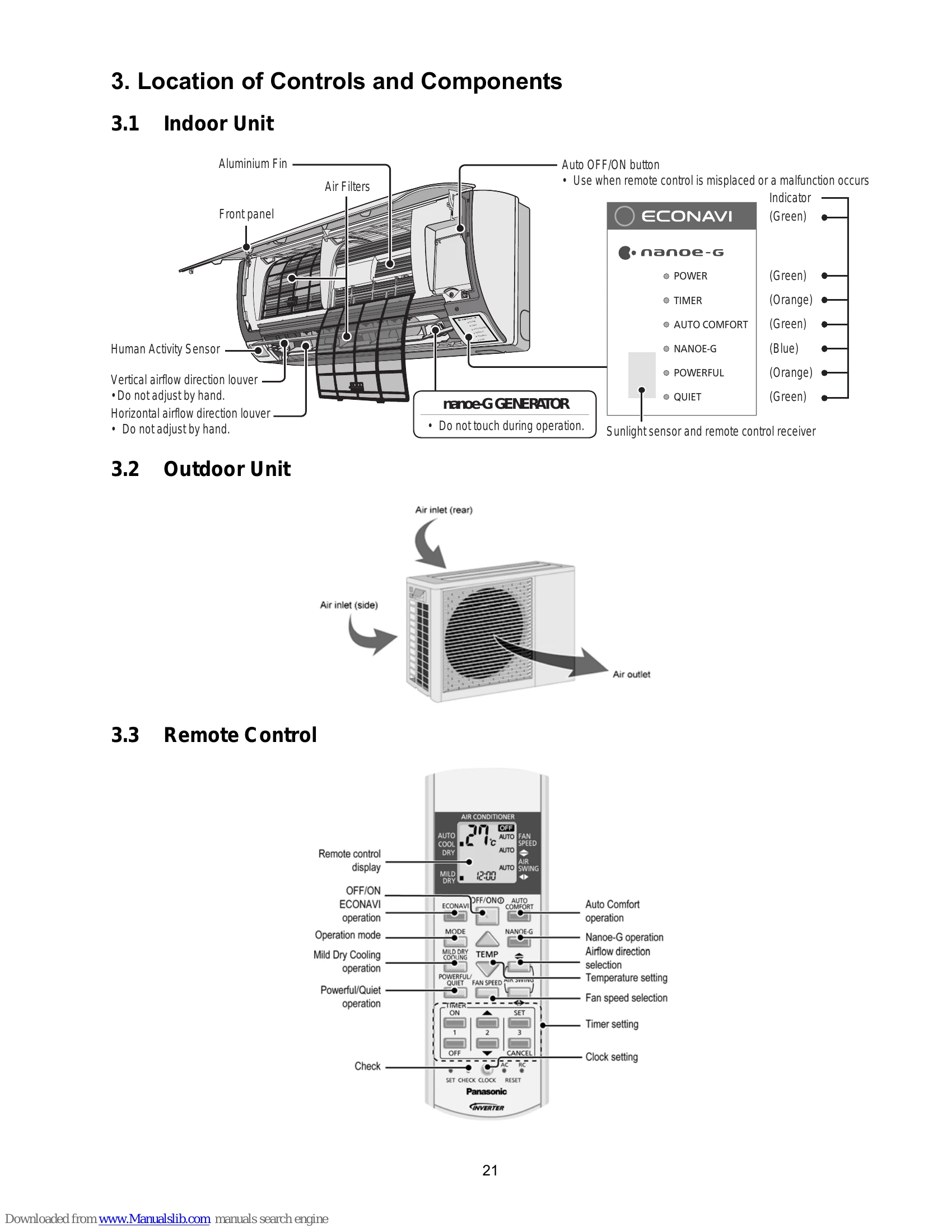 Manual for CS-S10PKH
