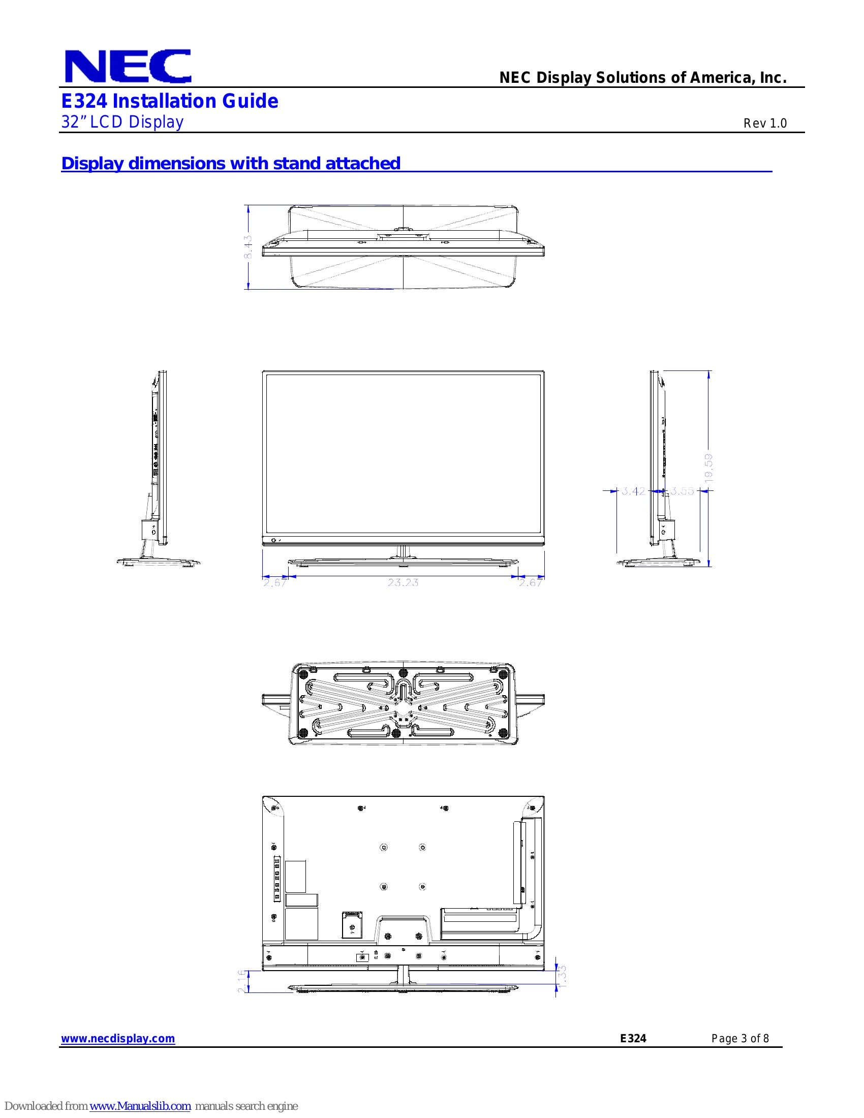 Installation Guide for E324