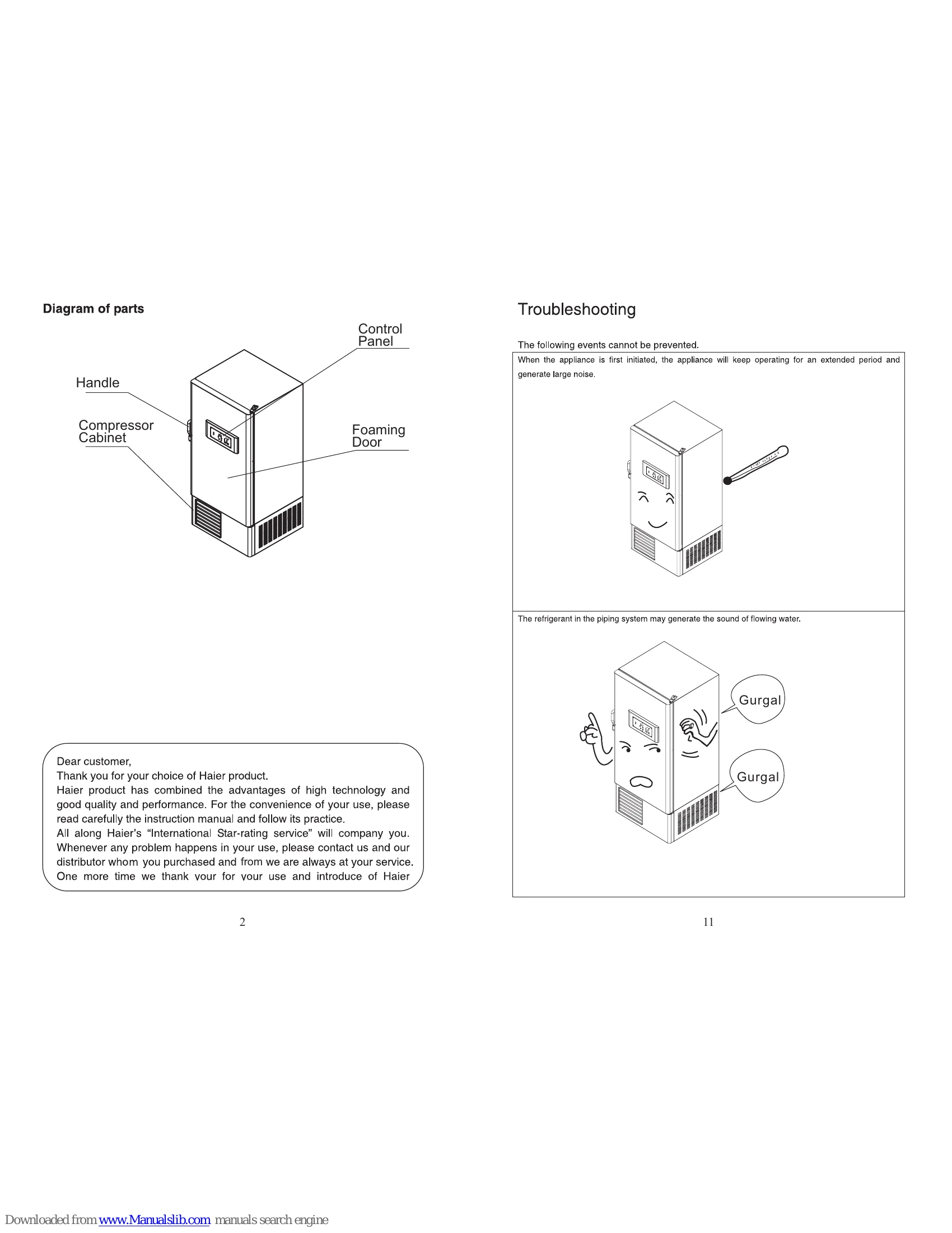 Manual for DW-40L626