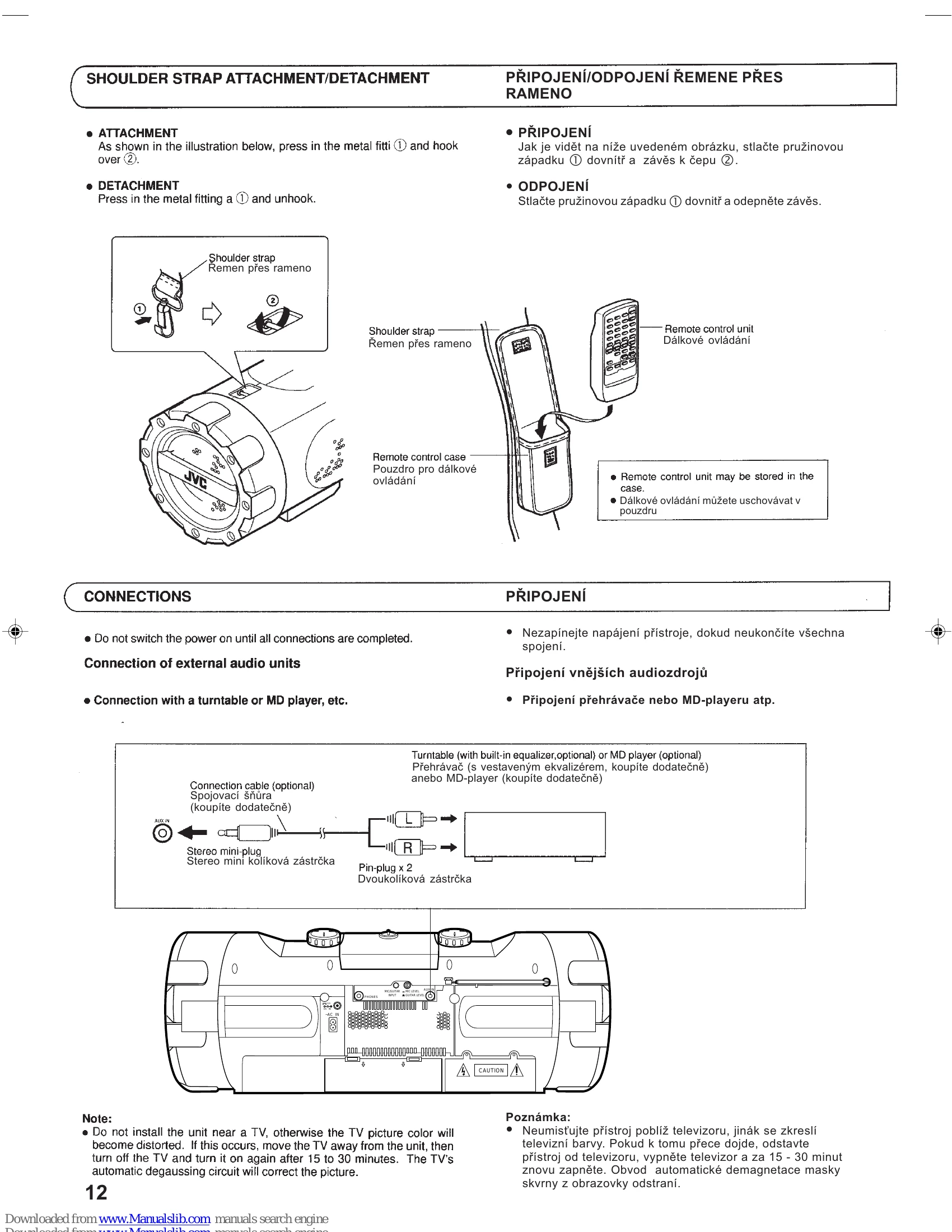 Manual for RV-B99BK