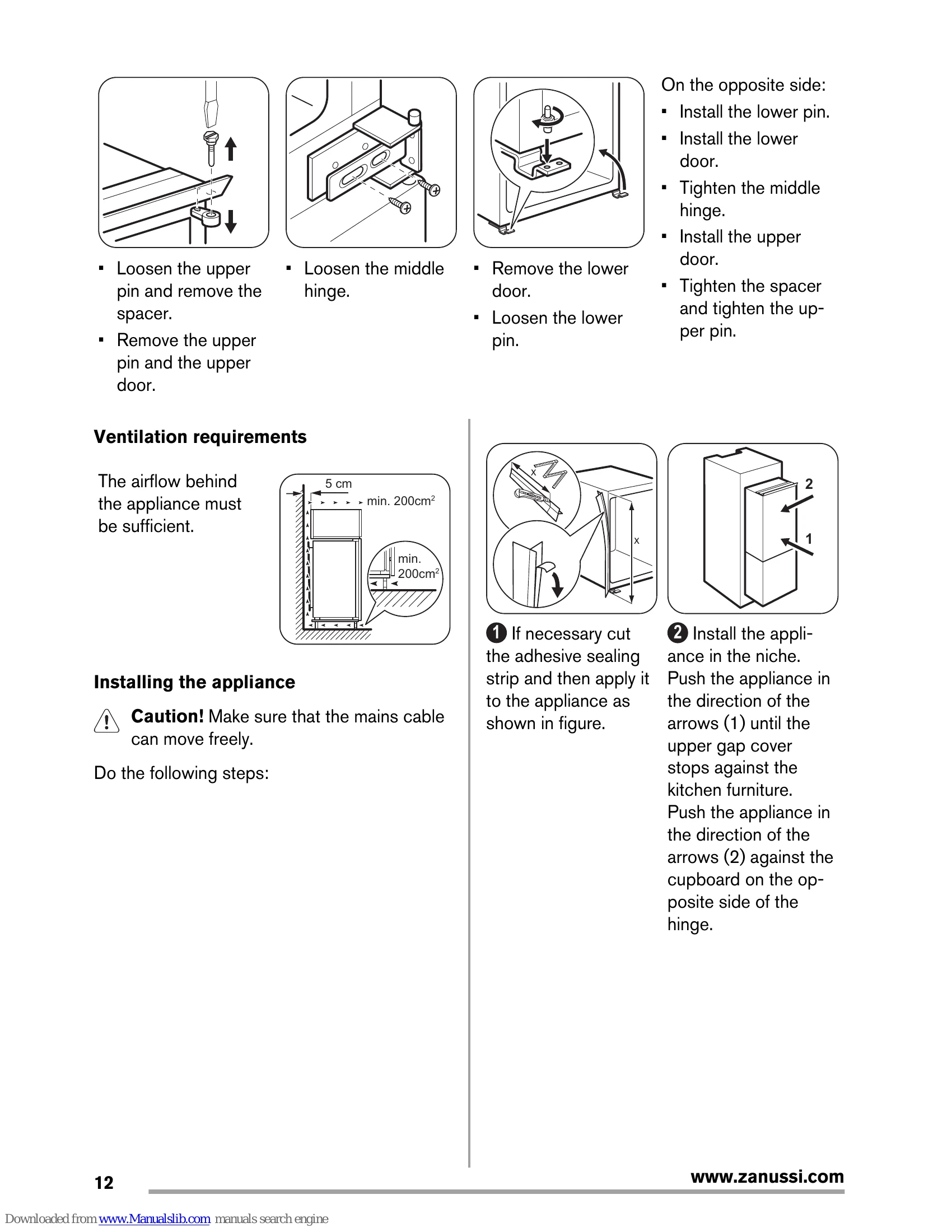 Manual for ZBB28441SA