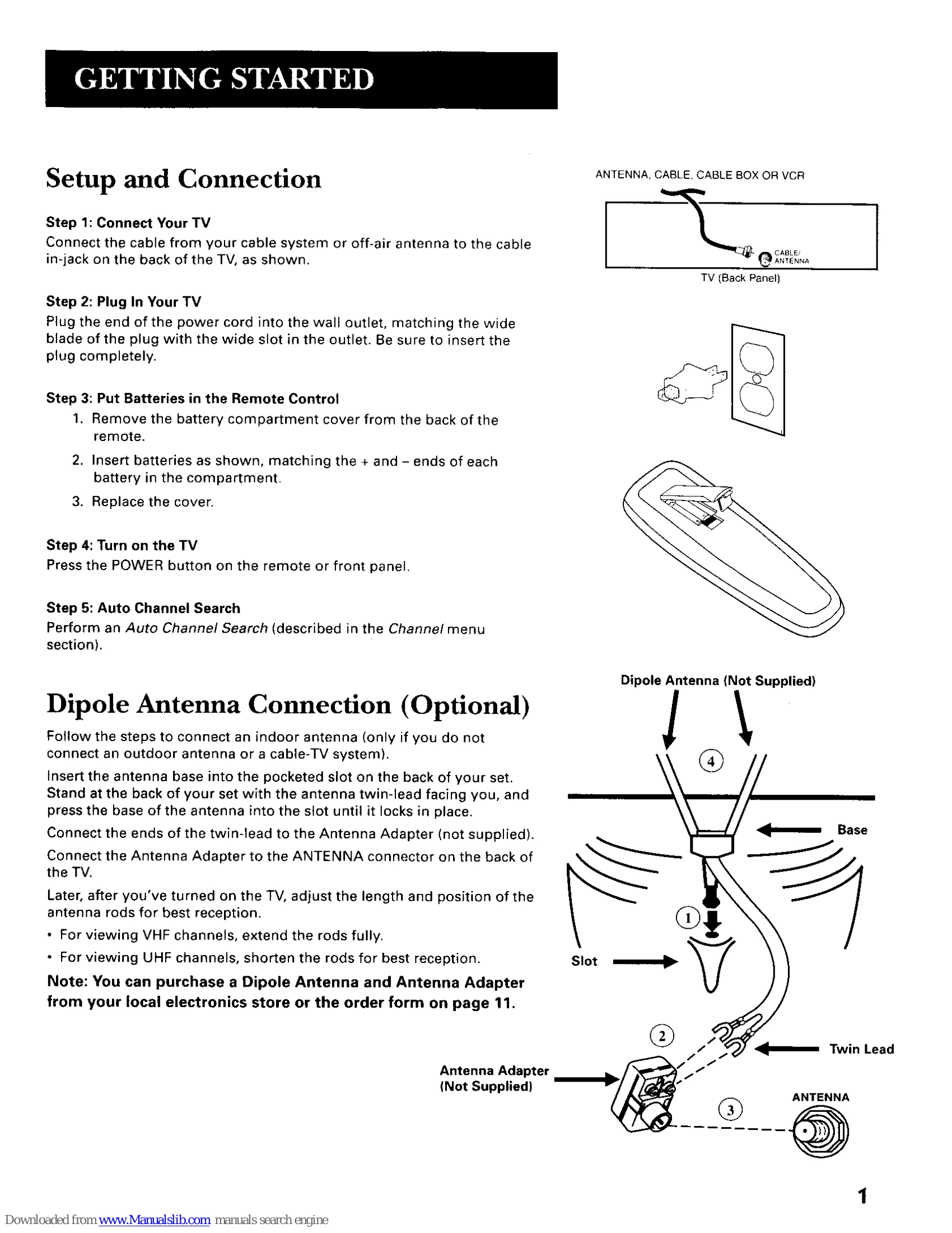 Manual for 19GT243