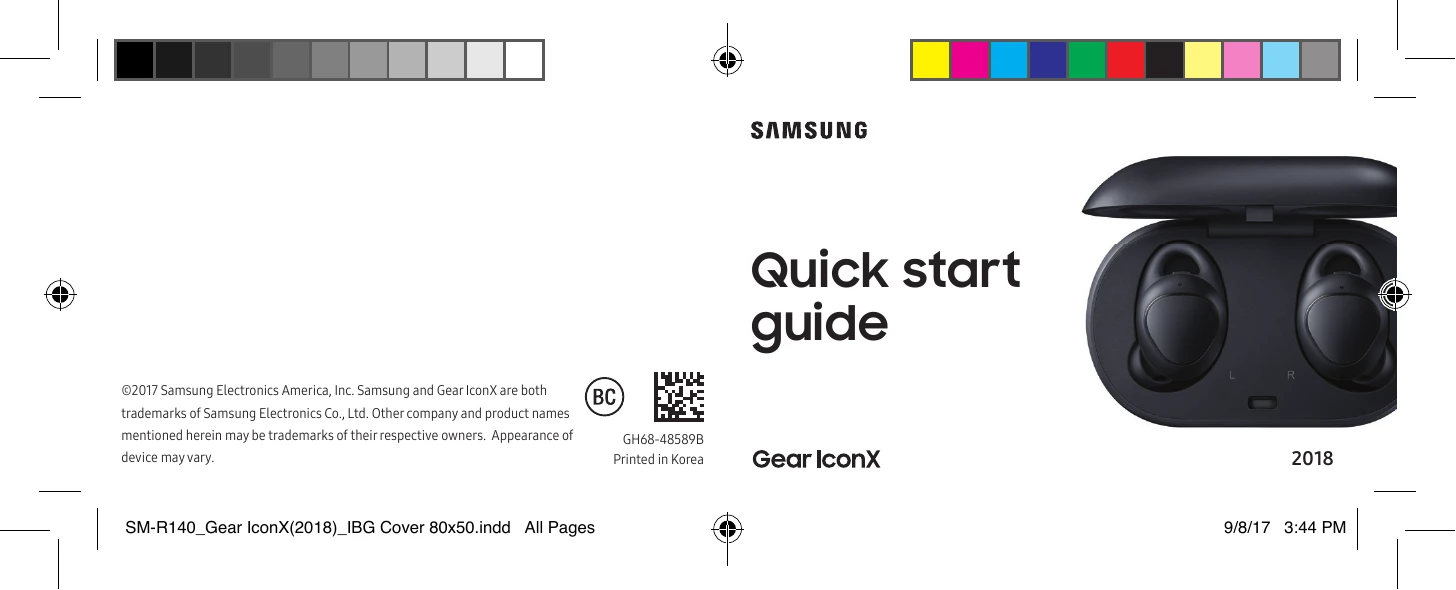 Quick Start Guide for SM-R140