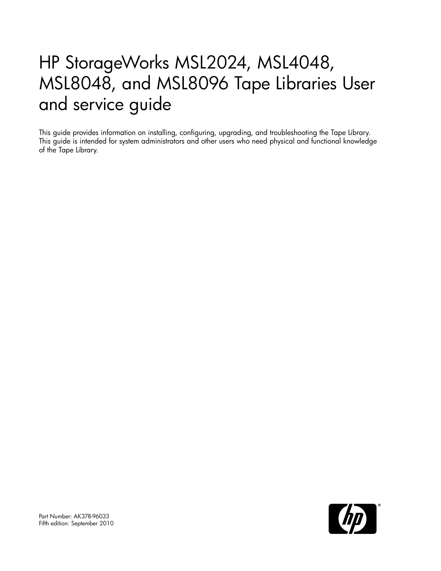 Manual for MSL2024, MSL4048, MSL8048, and MSL8096