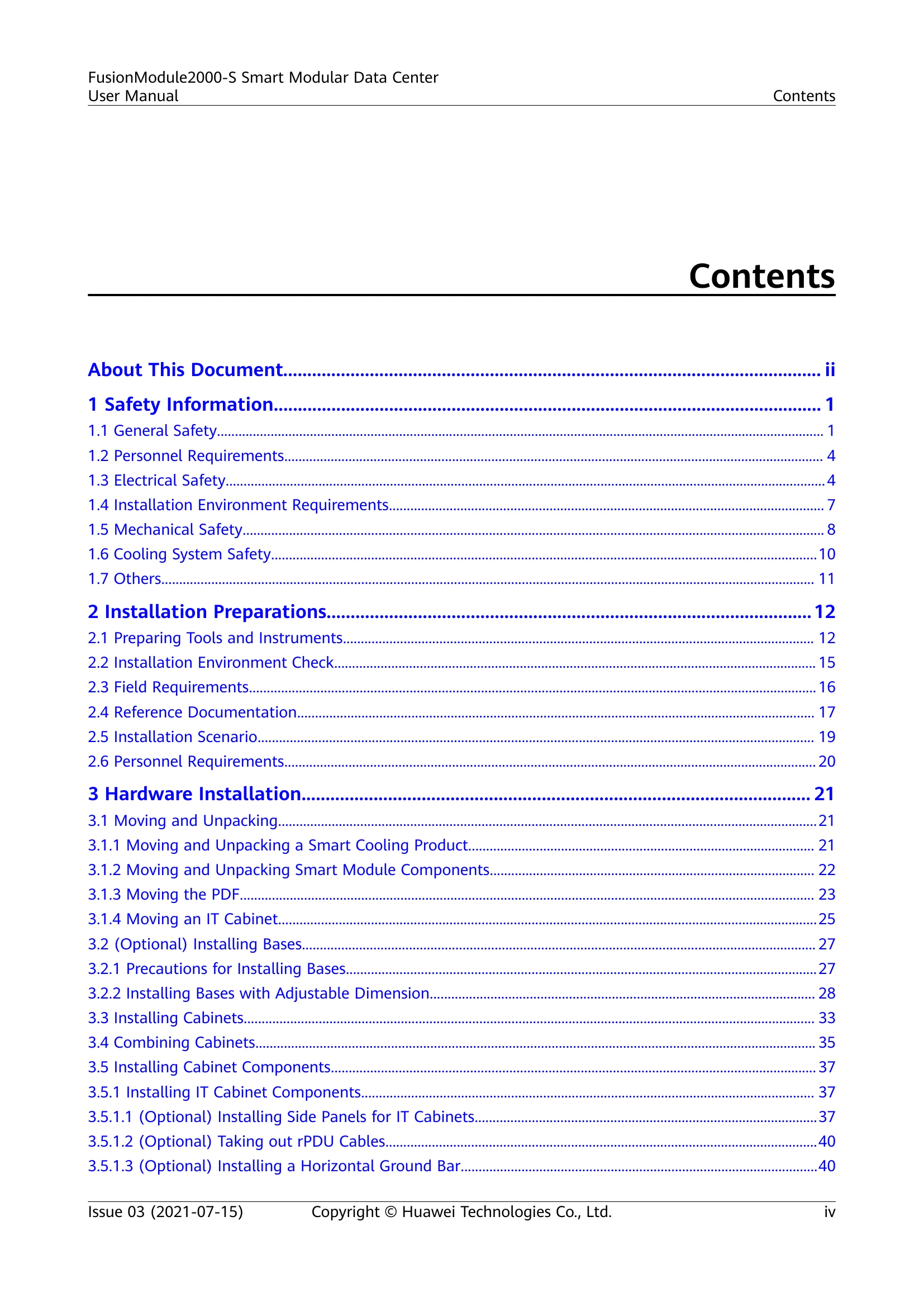 Manual for FusionModule2000-S