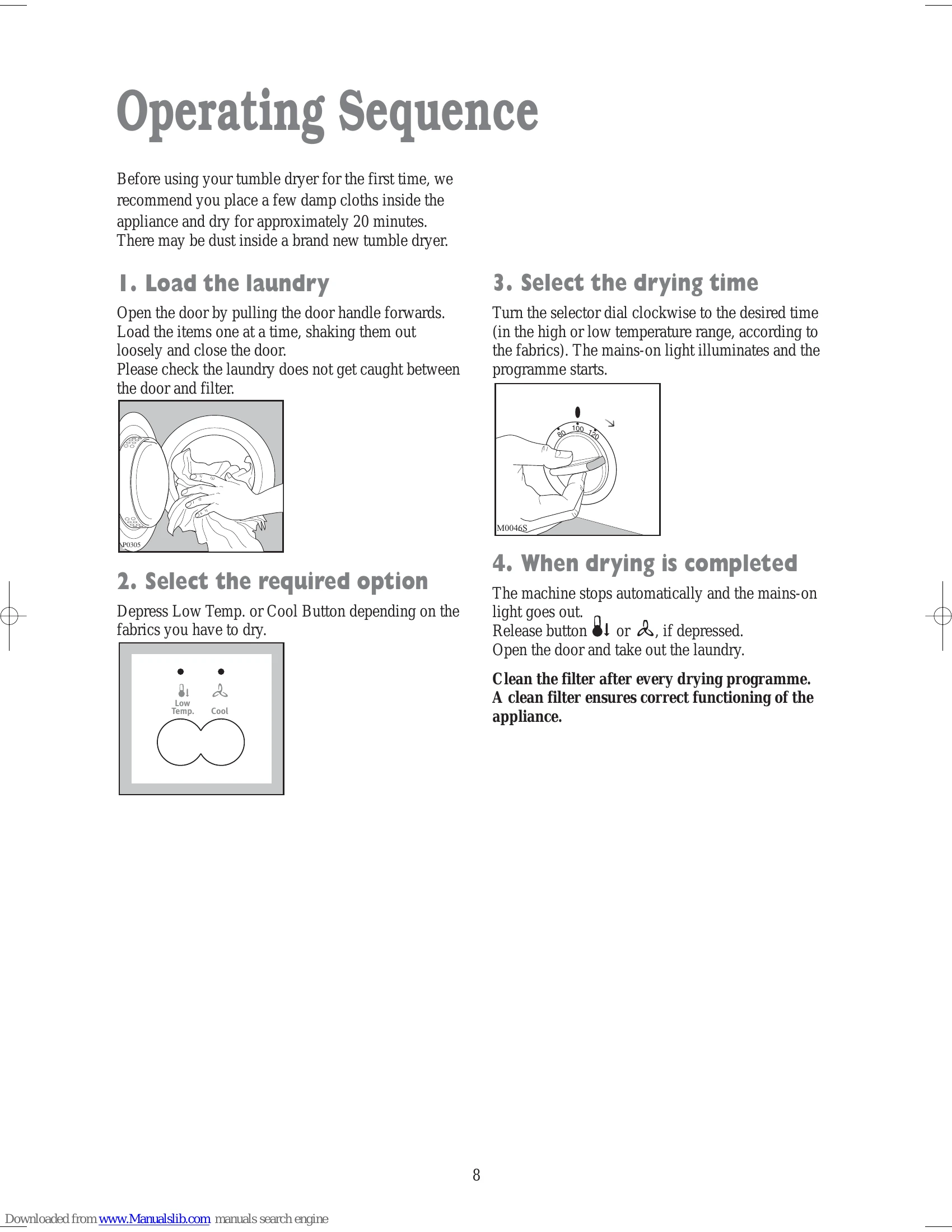 Manual for TD 4113 W