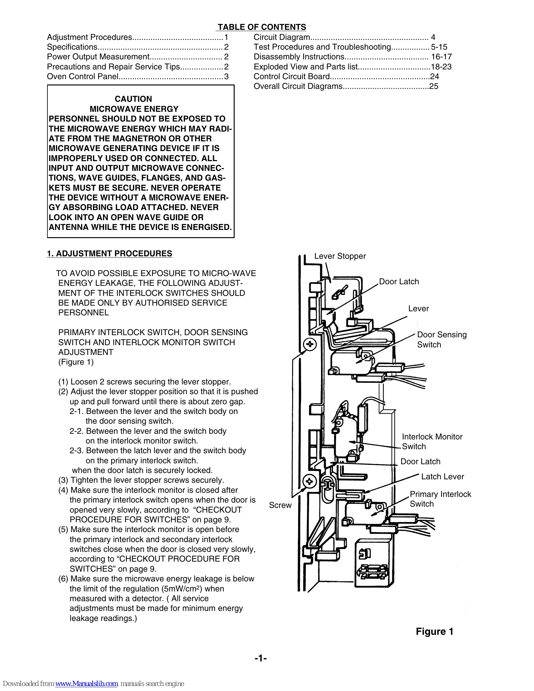 Parts/Service for EM-SL100NUK